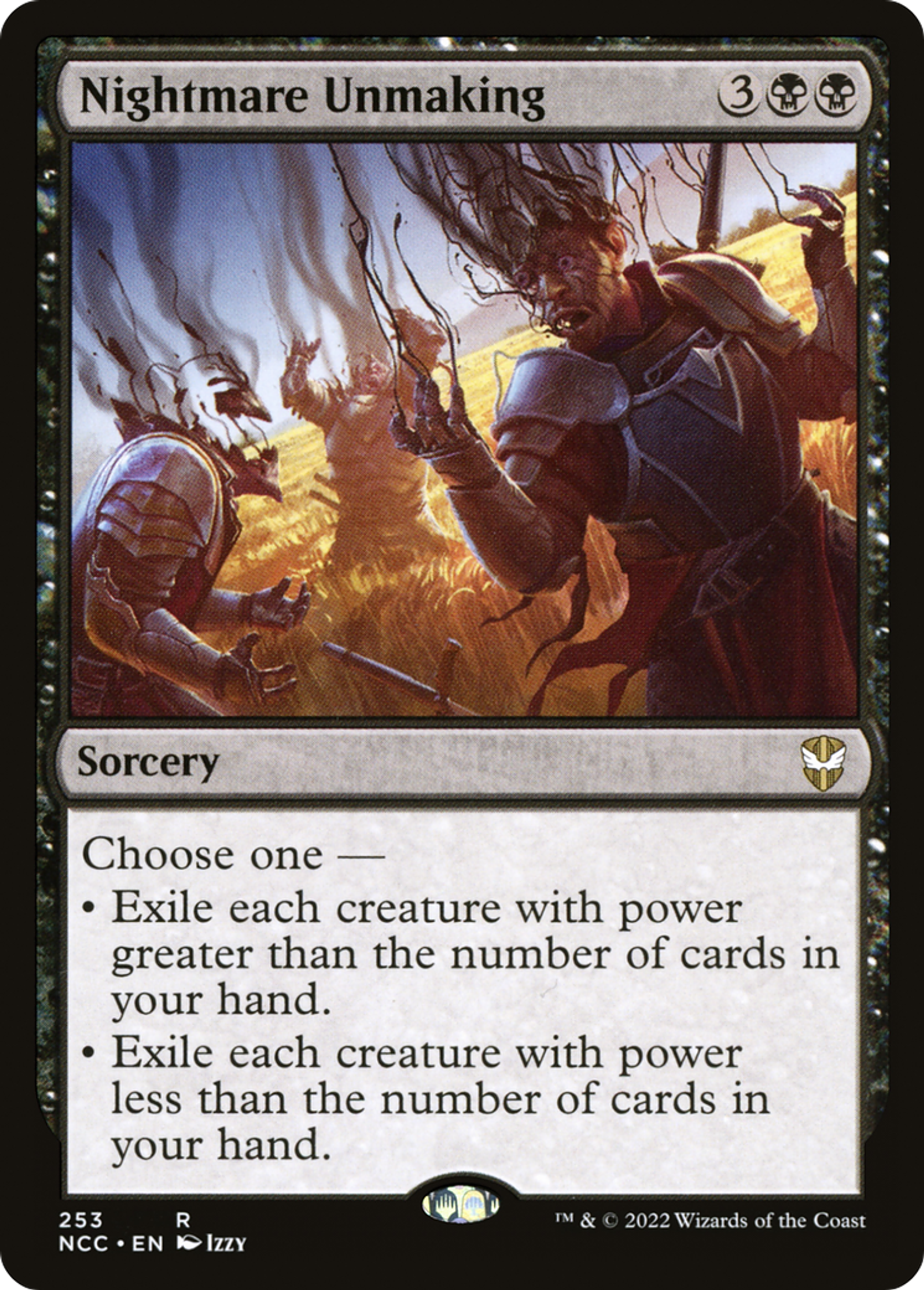 Nightmare Unmaking — New Capenna Commander — Magic: The Gathering