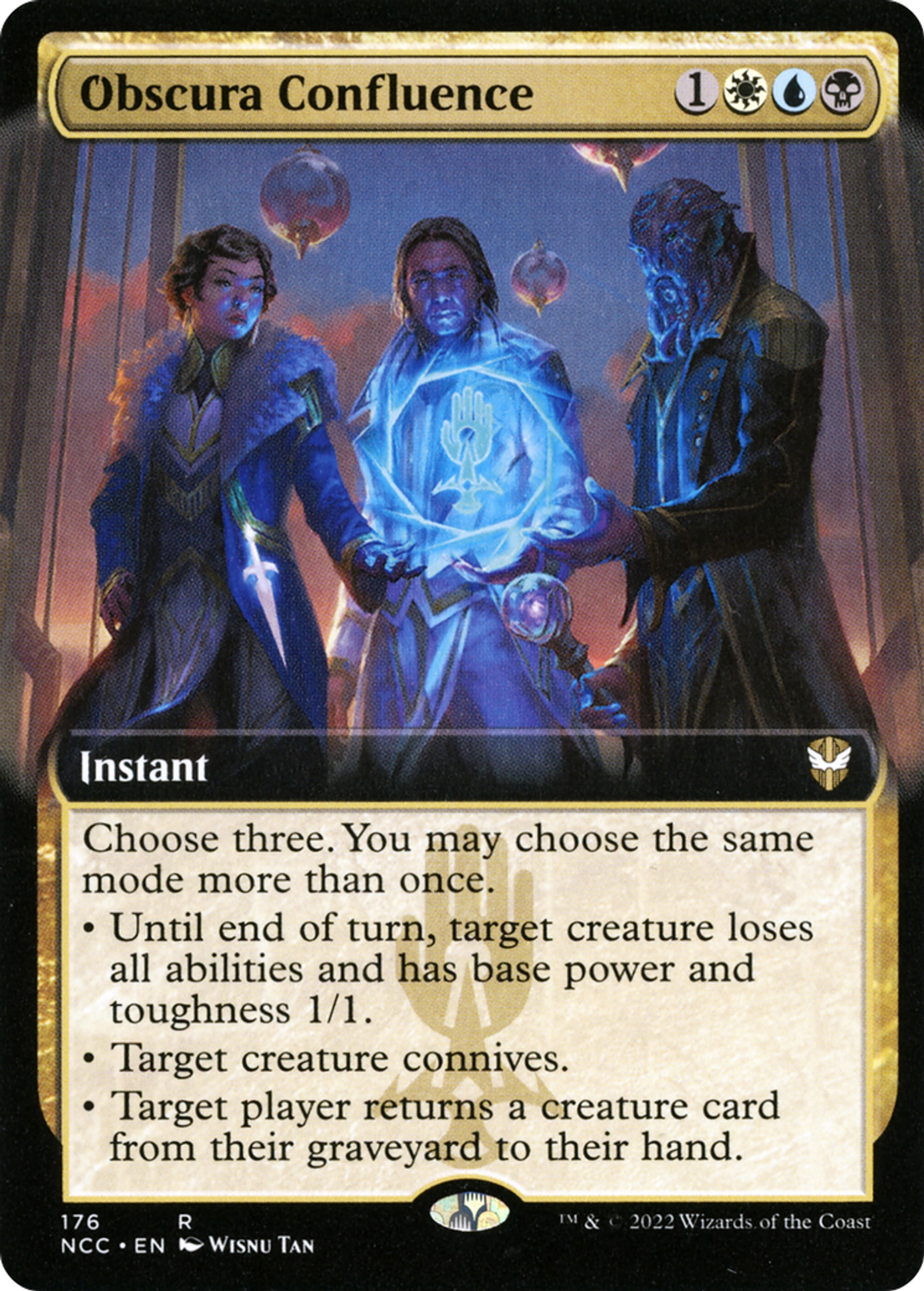 Obscura Confluence — New Capenna Commander — Magic: The Gathering
