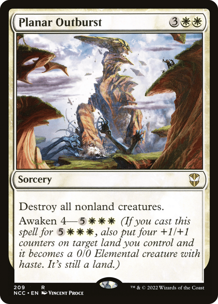 Planar Outburst — New Capenna Commander — Magic: The Gathering