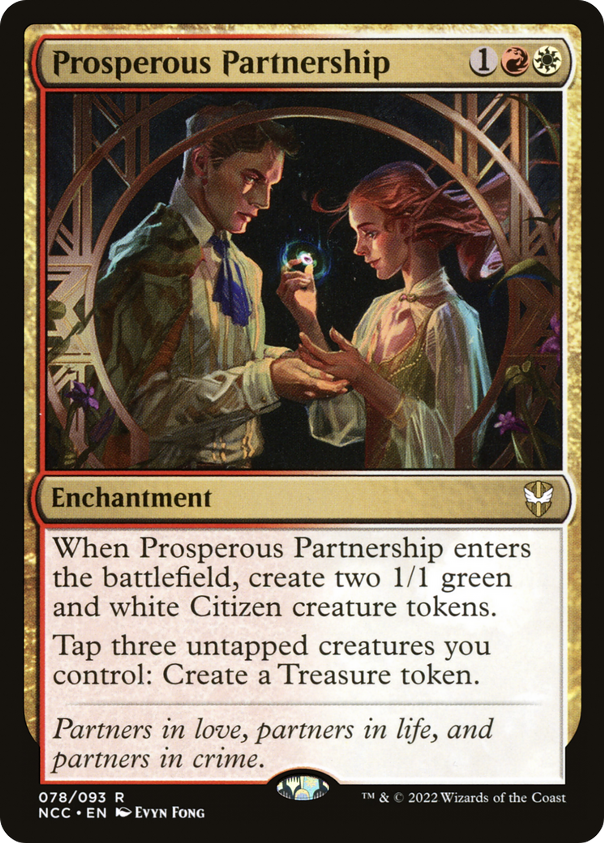 Partenariat prospère — New Capenna Commander — Magic: The Gathering
