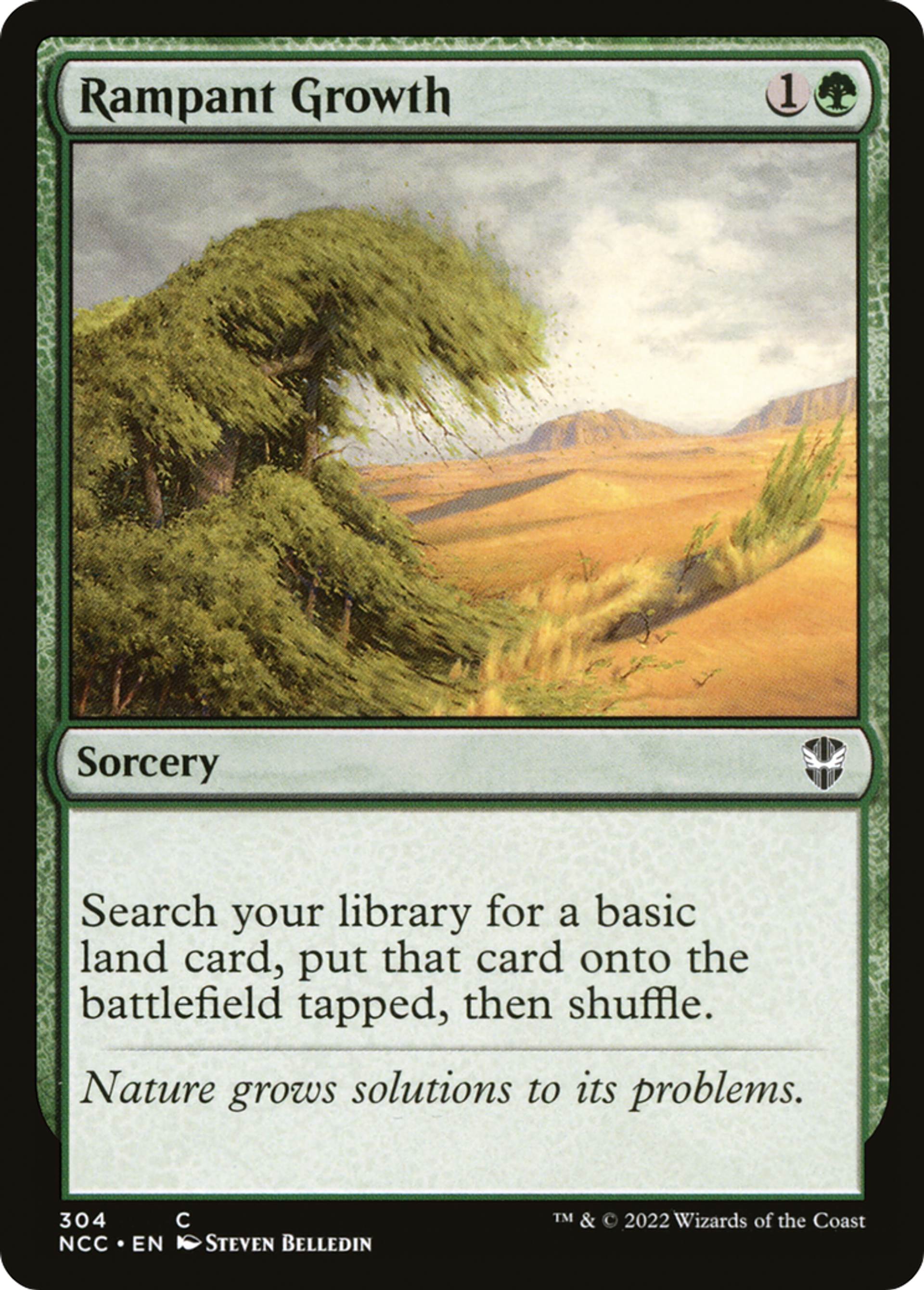 Rampant Growth — New Capenna Commander — Magic: The Gathering