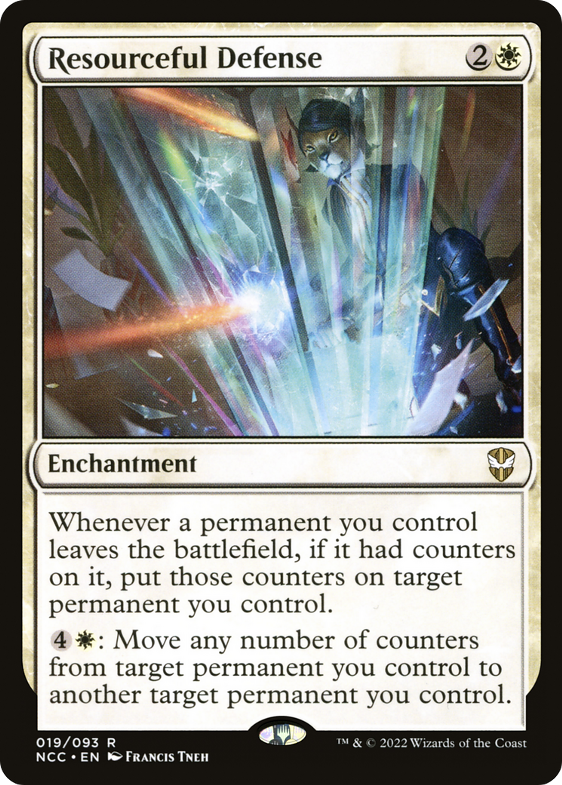Resourceful Defense — New Capenna Commander — Magic: The Gathering