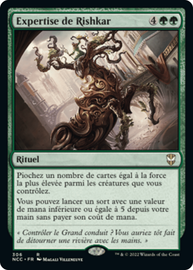 Expertise de Rishkar — New Capenna Commander — Magic: The Gathering