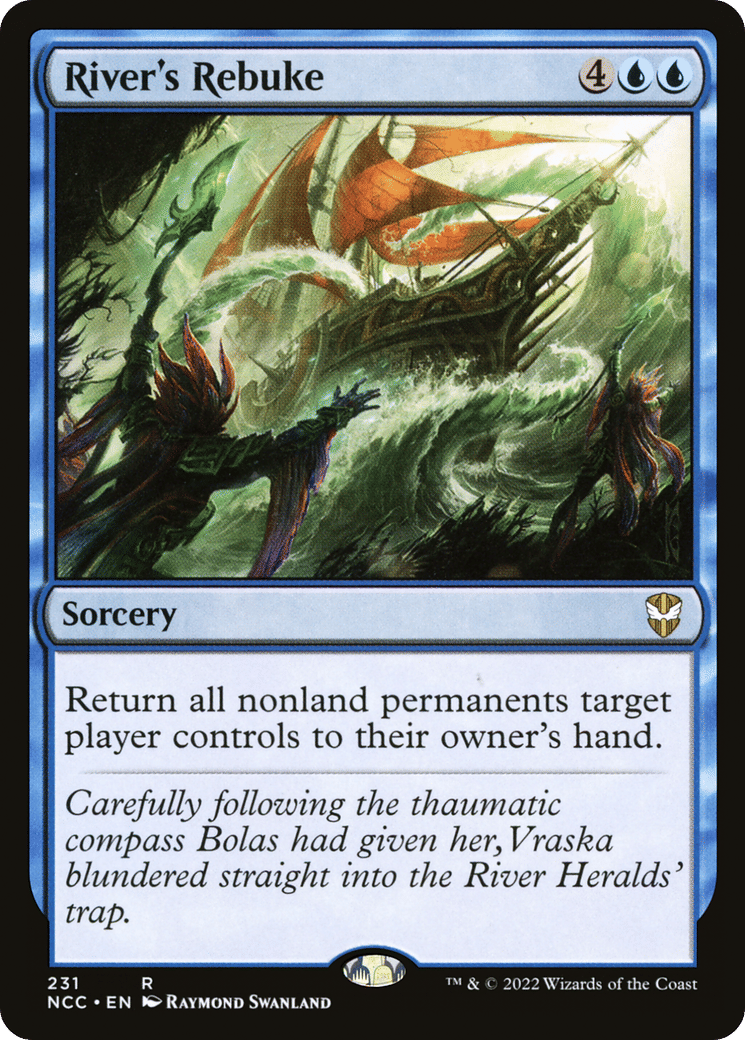 River's Rebuke — New Capenna Commander — Magic: The Gathering