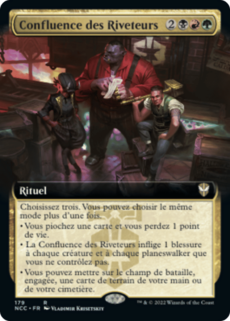 Confluence des Riveteurs — New Capenna Commander — Magic: The Gathering