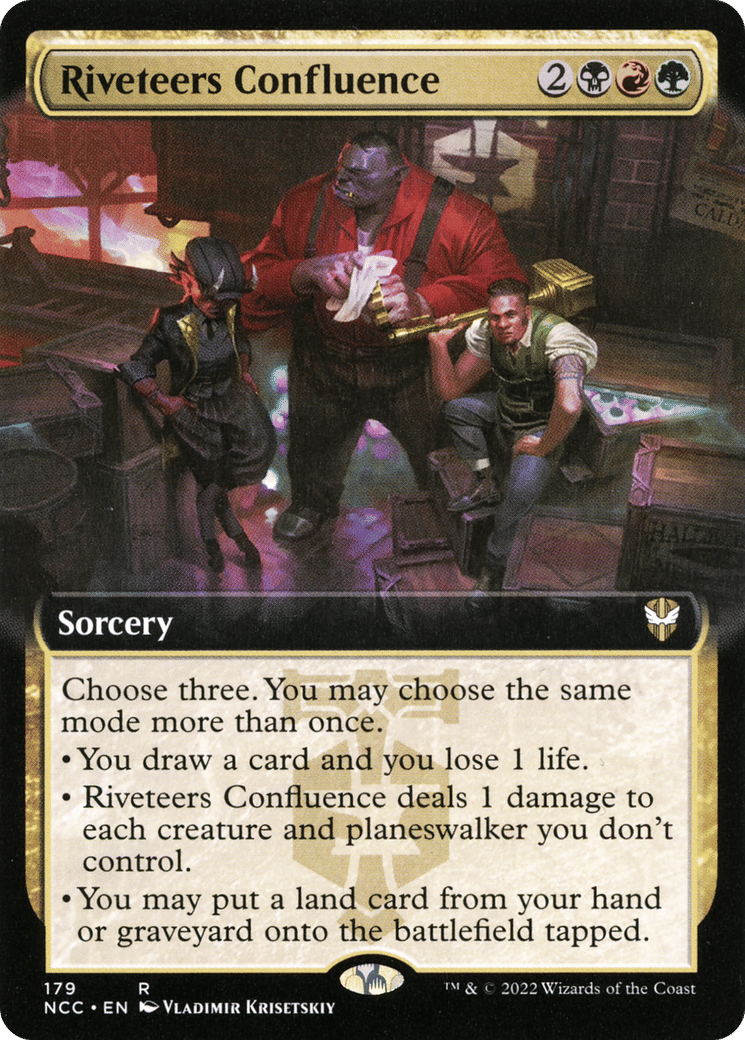 Riveteers Confluence — New Capenna Commander — Magic: The Gathering