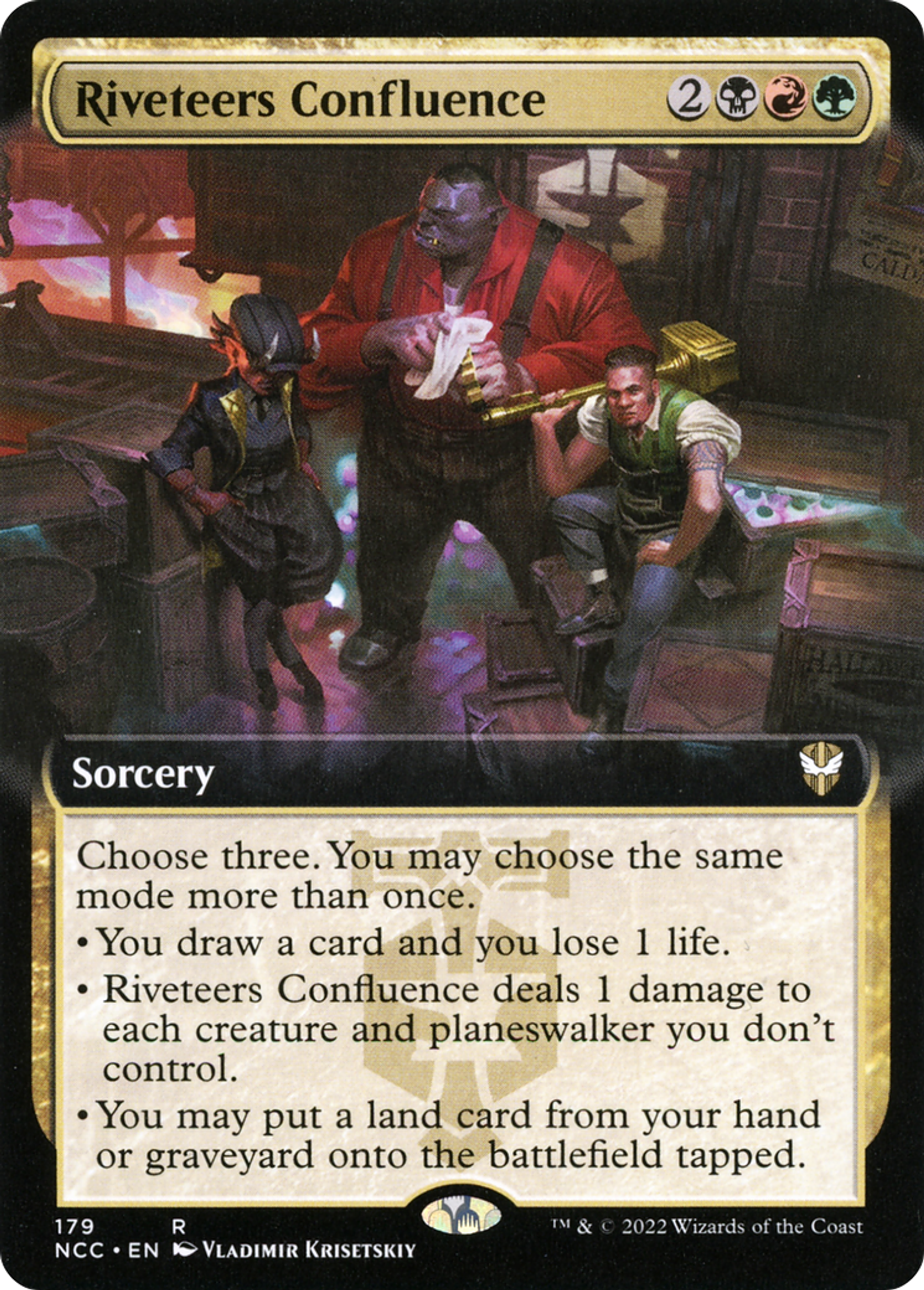 Riveteers Confluence — New Capenna Commander — Magic: The Gathering