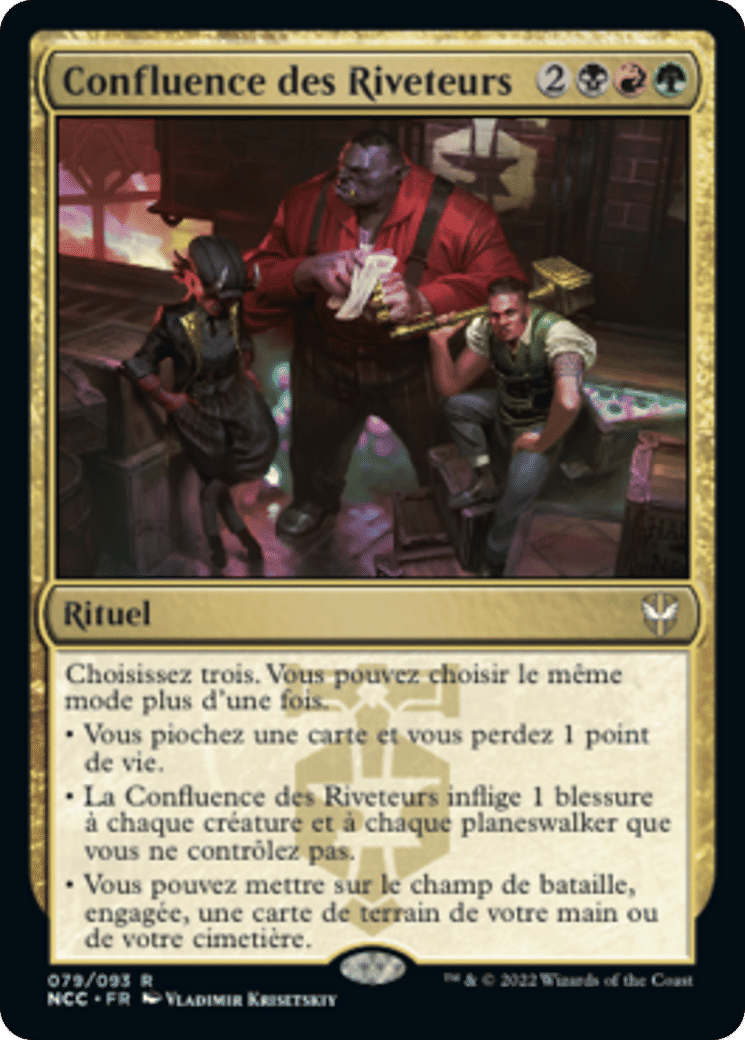 Confluence des Riveteurs — New Capenna Commander — Magic: The Gathering