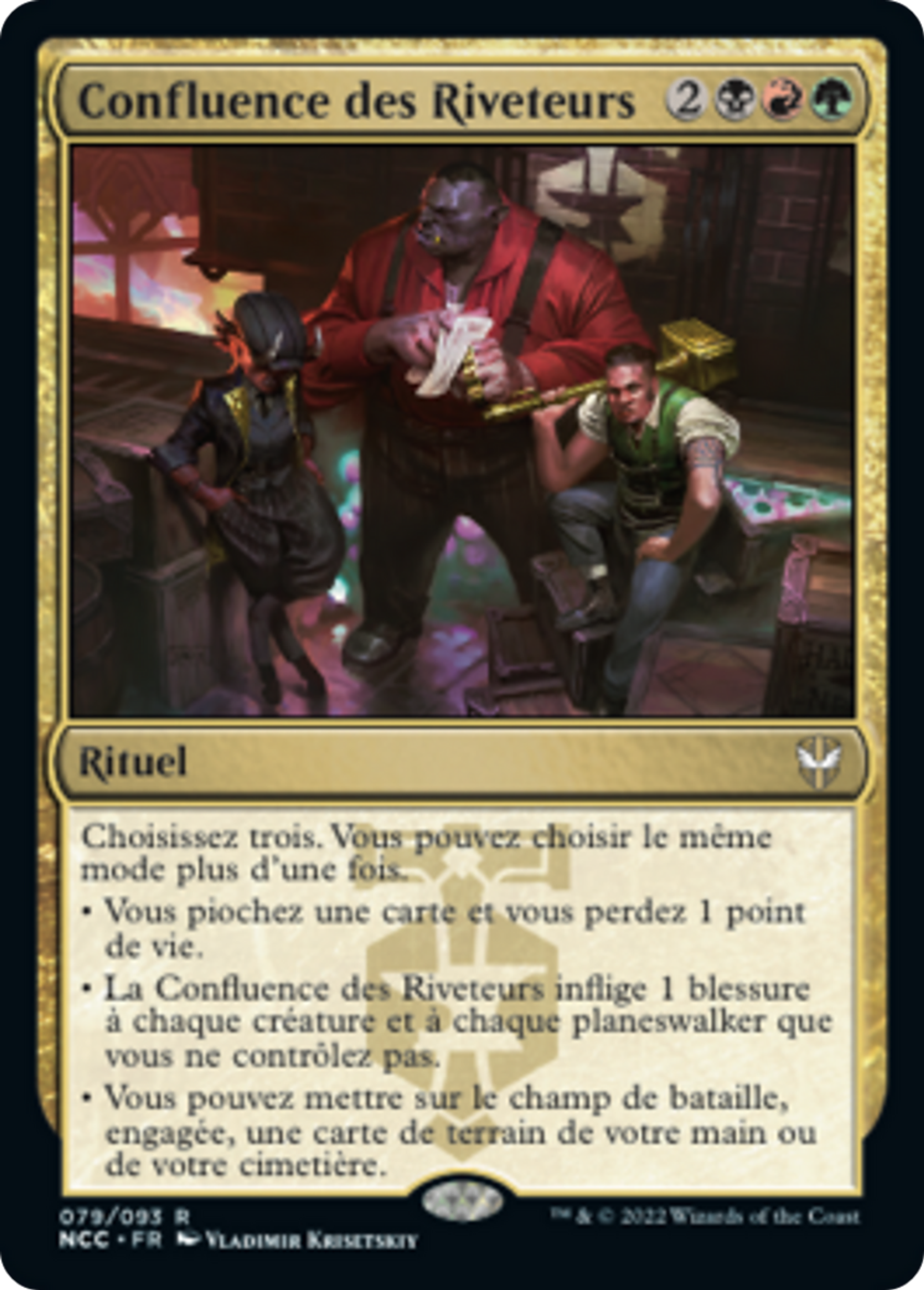 Confluence des Riveteurs — New Capenna Commander — Magic: The Gathering