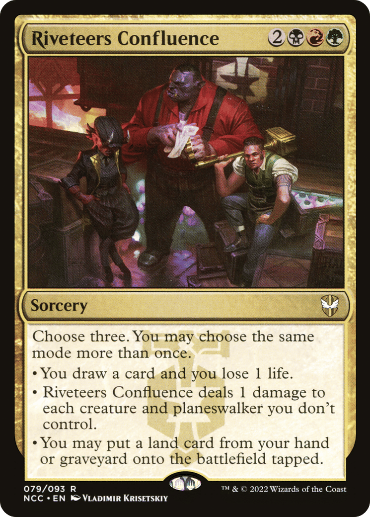 Riveteers Confluence — New Capenna Commander — Magic: The Gathering
