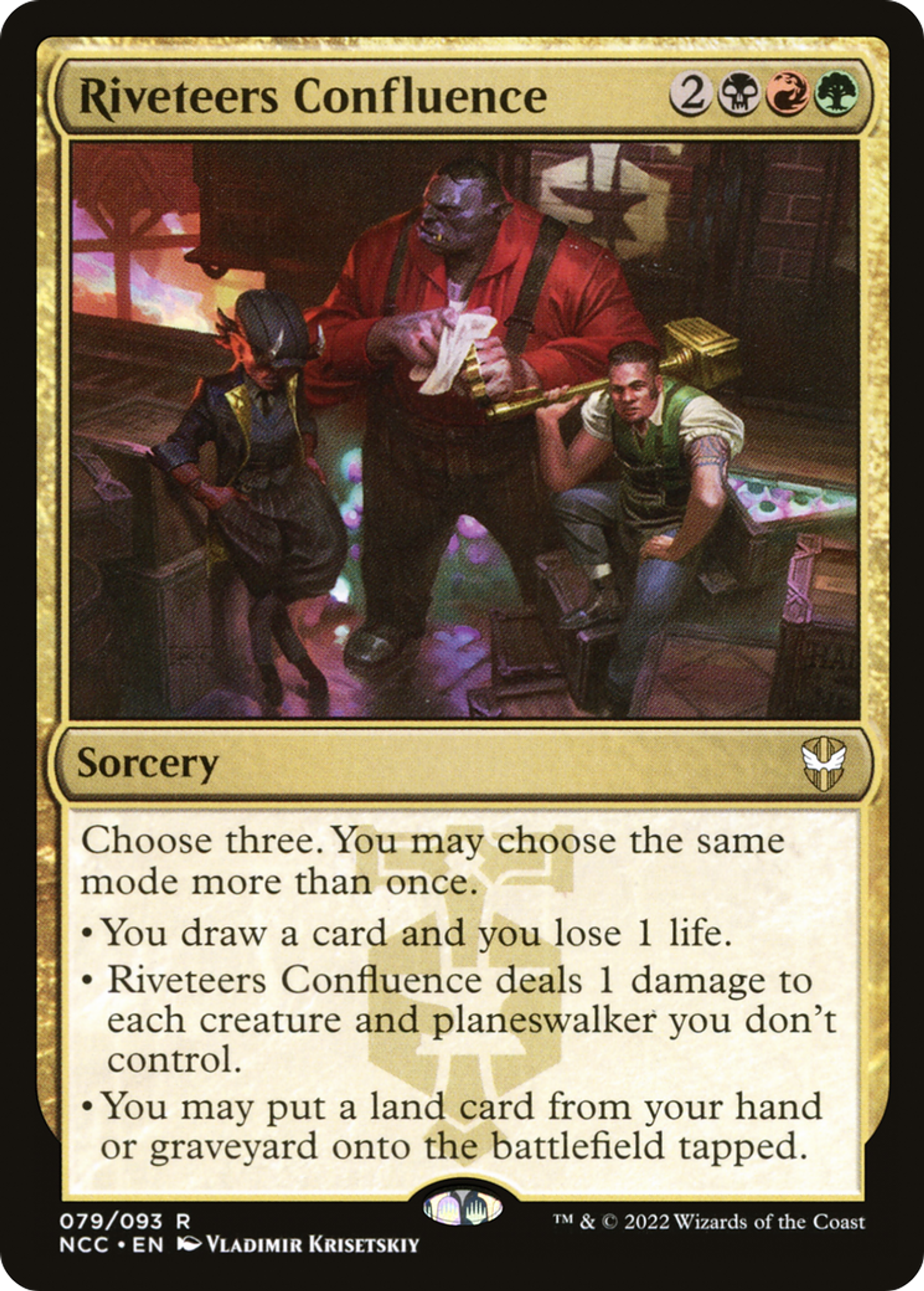 Confluence des Riveteurs — New Capenna Commander — Magic: The Gathering