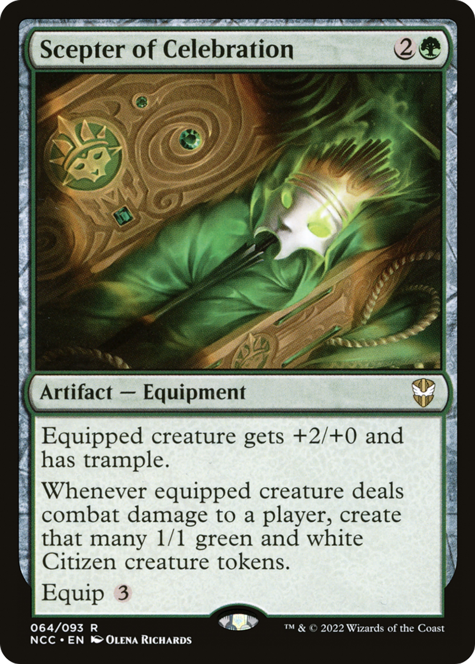 Scepter of Celebration — New Capenna Commander — Magic: The Gathering