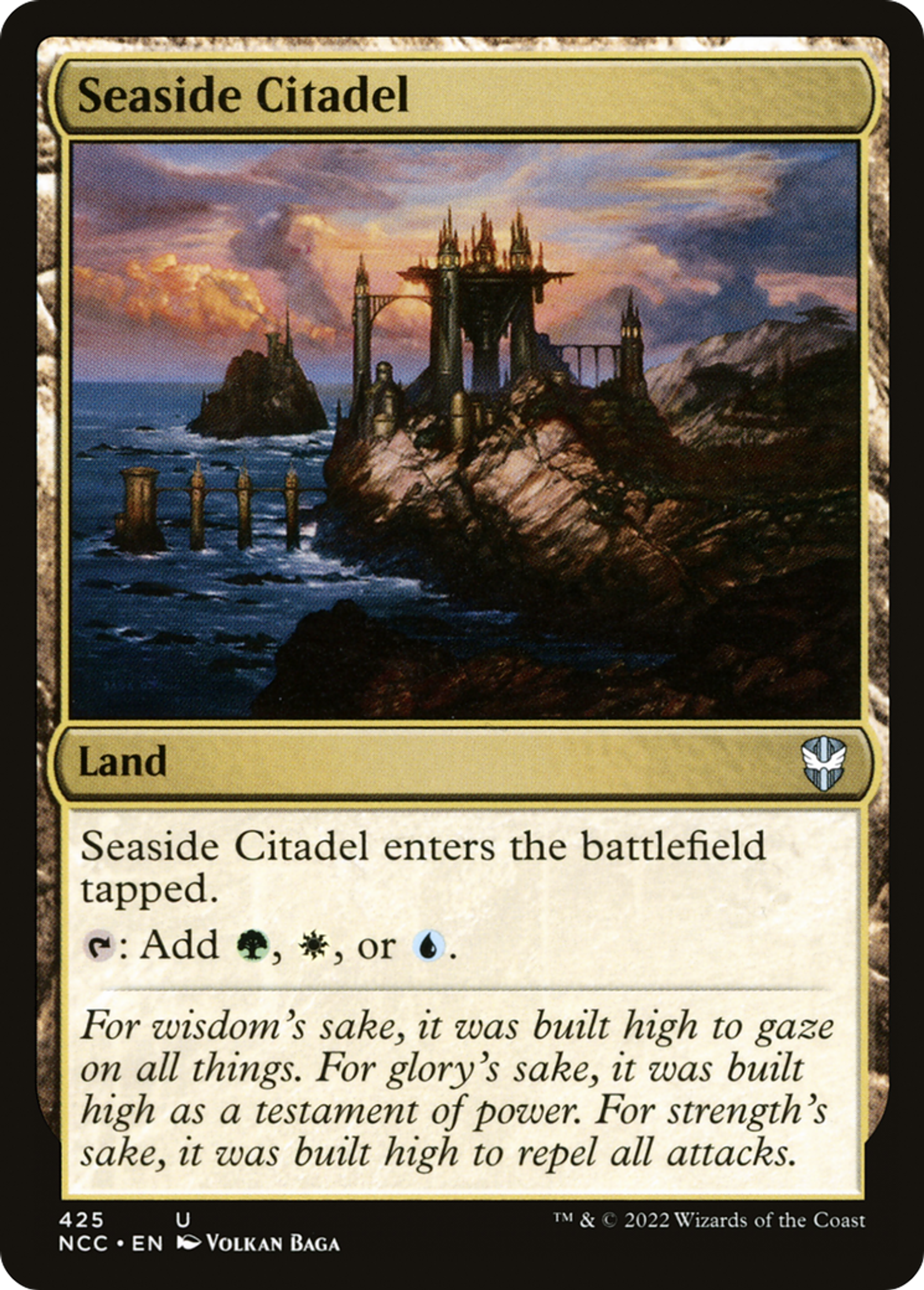 Seaside Citadel — New Capenna Commander — Magic: The Gathering