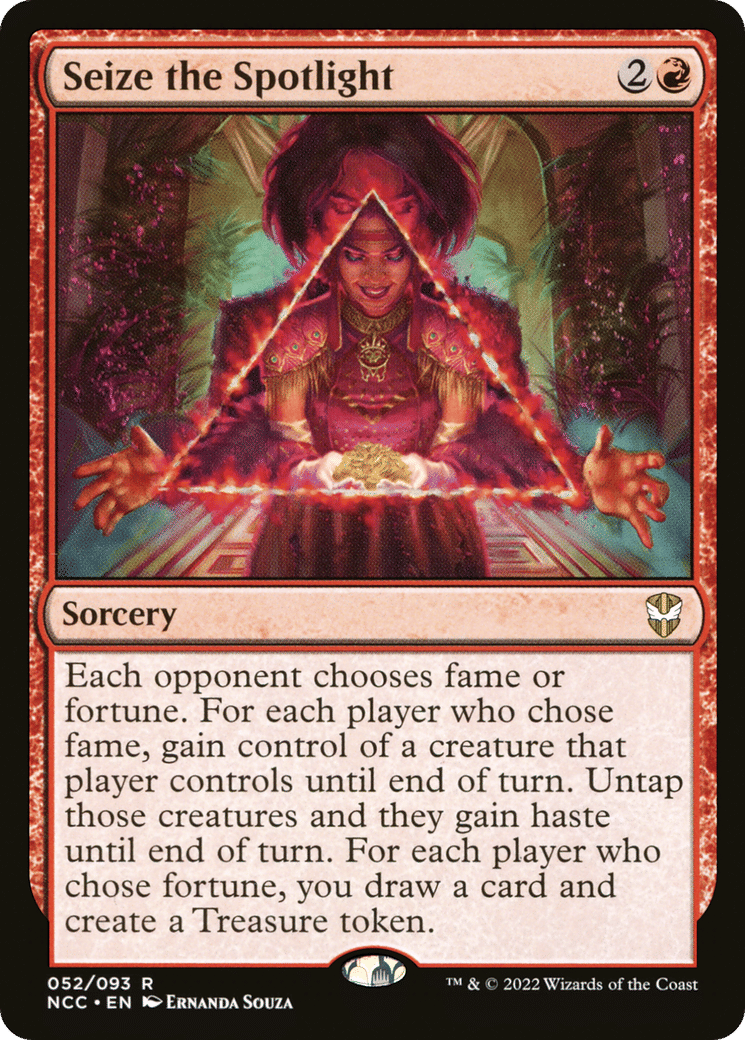 Seize the Spotlight — New Capenna Commander — Magic: The Gathering