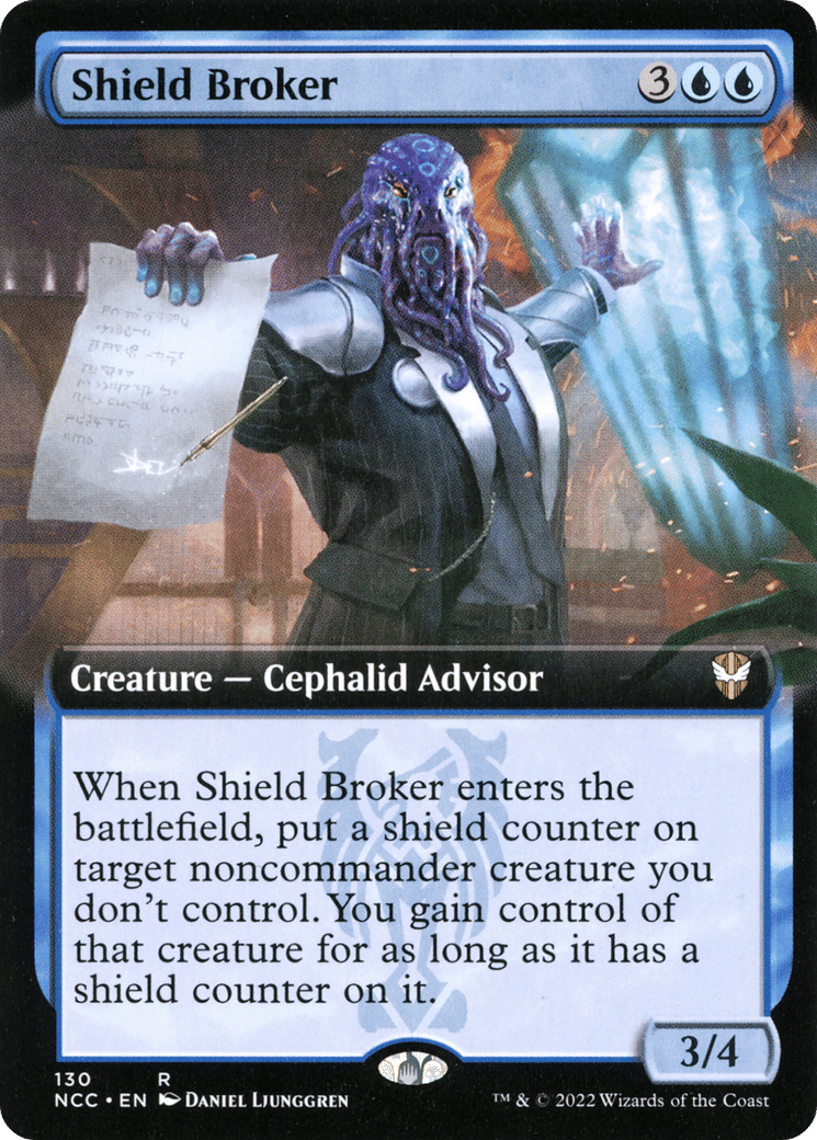 Shield Broker — New Capenna Commander — Magic: The Gathering