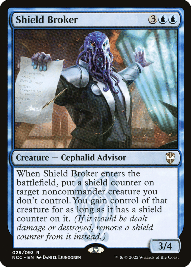 Shield Broker — New Capenna Commander — Magic: The Gathering