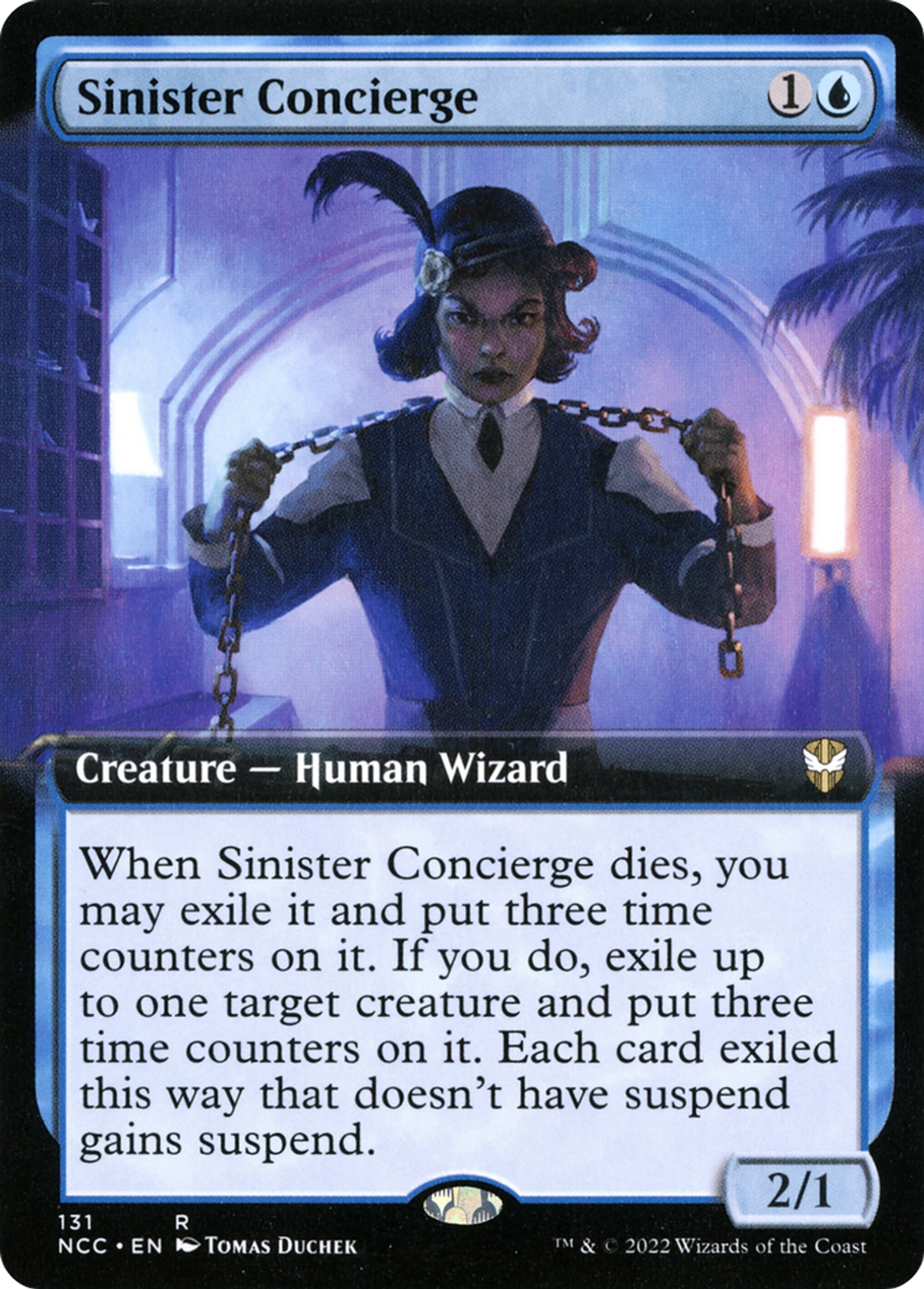 Sinister Concierge — New Capenna Commander — Magic: The Gathering