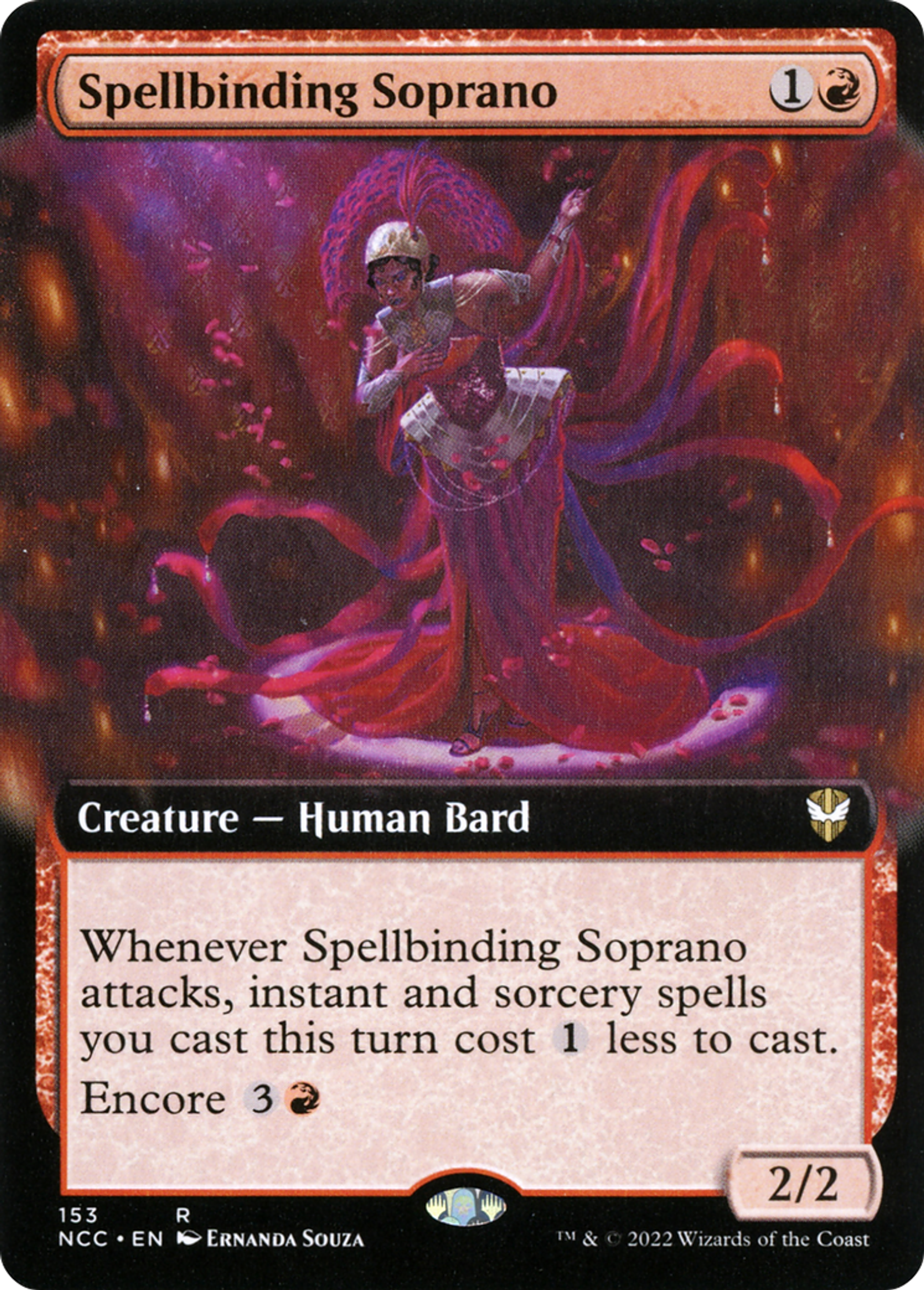 Spellbinding Soprano — New Capenna Commander — Magic: The Gathering