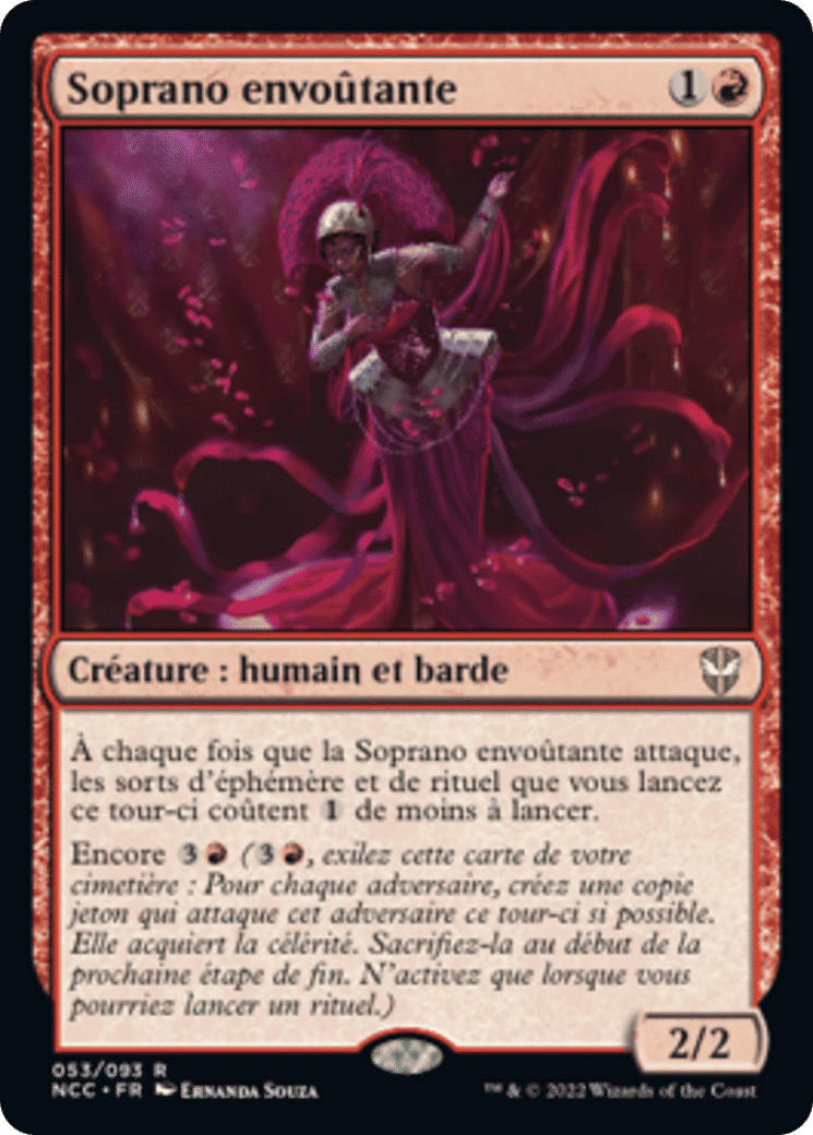 Soprano envoûtante from New Capenna Commander - Magic: The Gathering