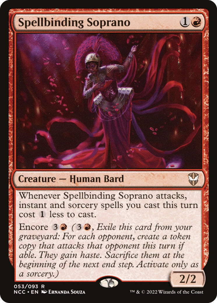 Spellbinding Soprano — New Capenna Commander — Magic: The Gathering