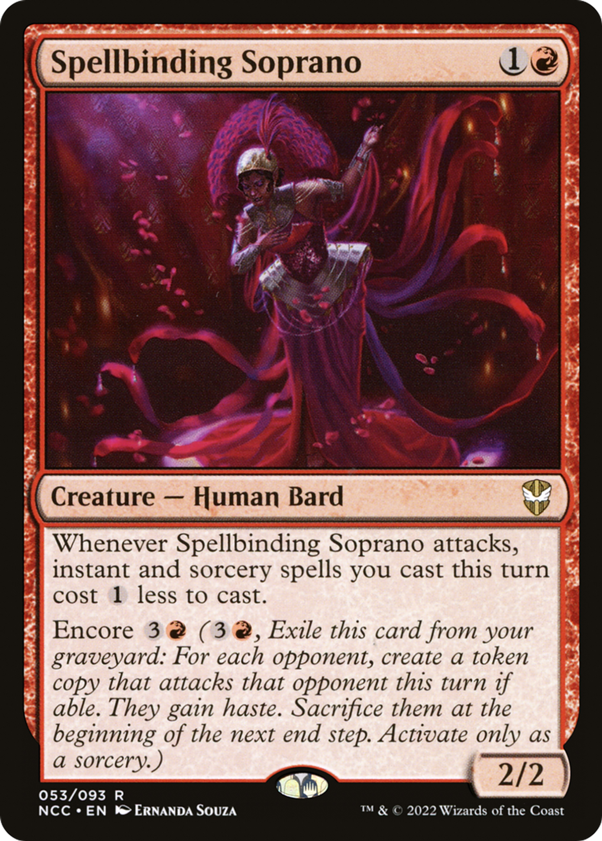 Spellbinding Soprano — New Capenna Commander — Magic: The Gathering