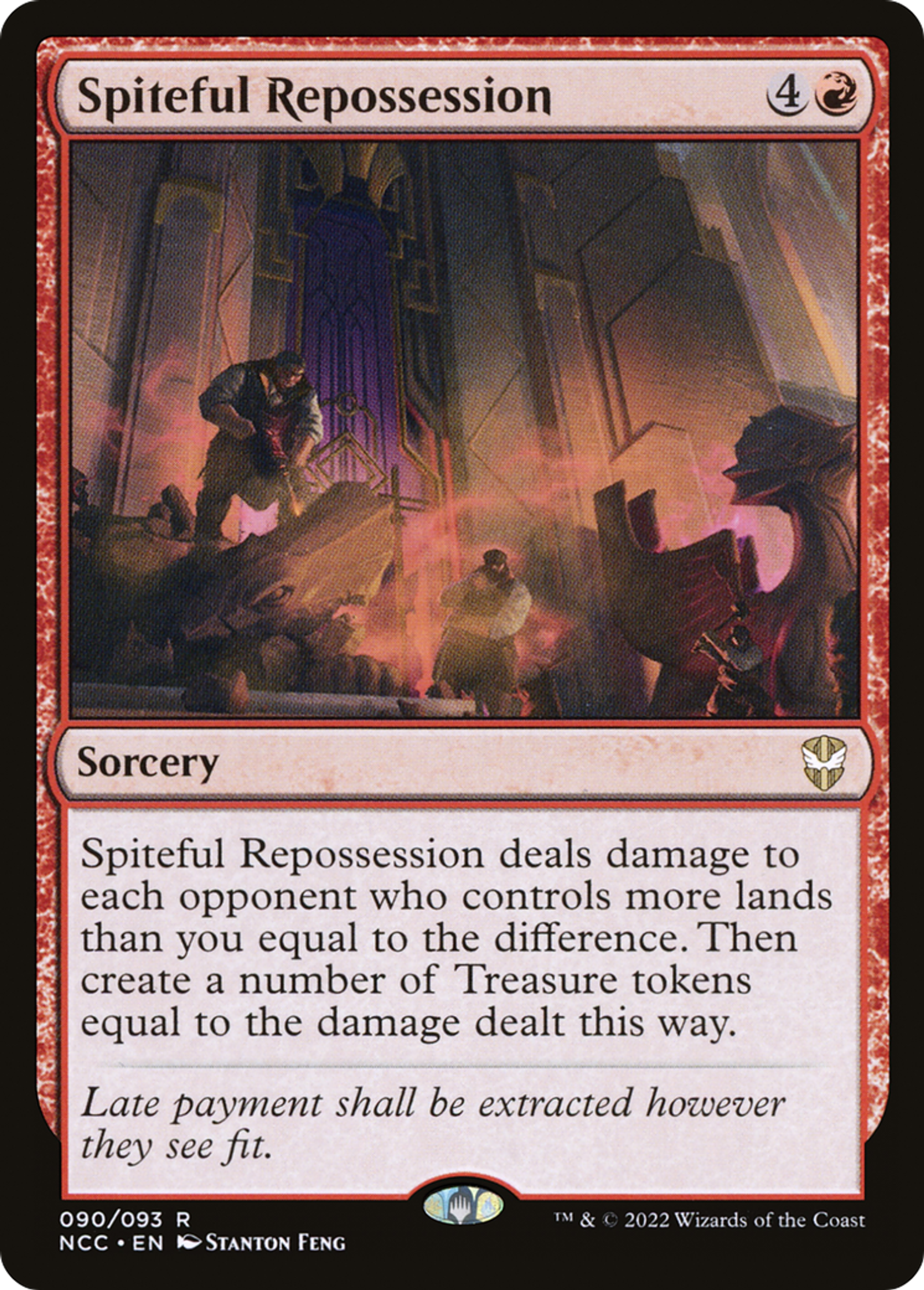 Spiteful Repossession — New Capenna Commander — Magic: The Gathering