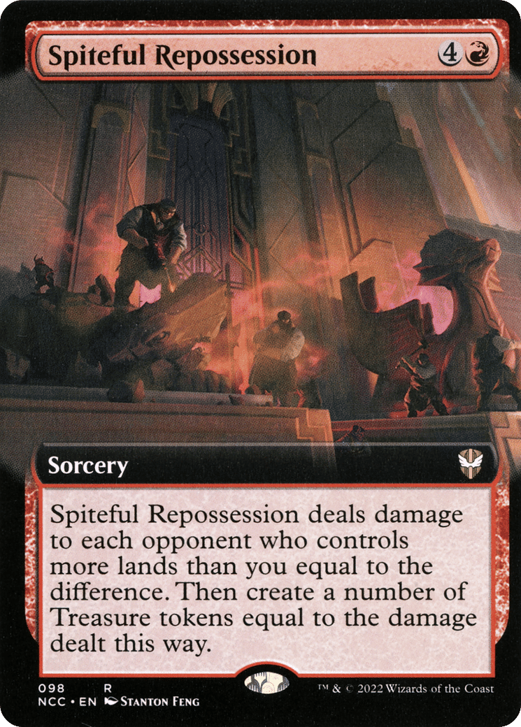 Spiteful Repossession — New Capenna Commander — Magic: The Gathering