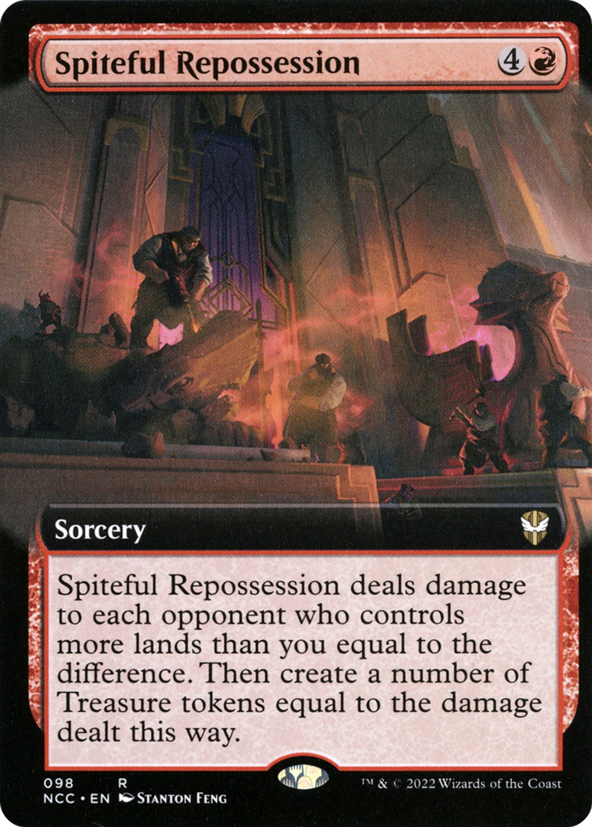 Spiteful Repossession — New Capenna Commander — Magic: The Gathering