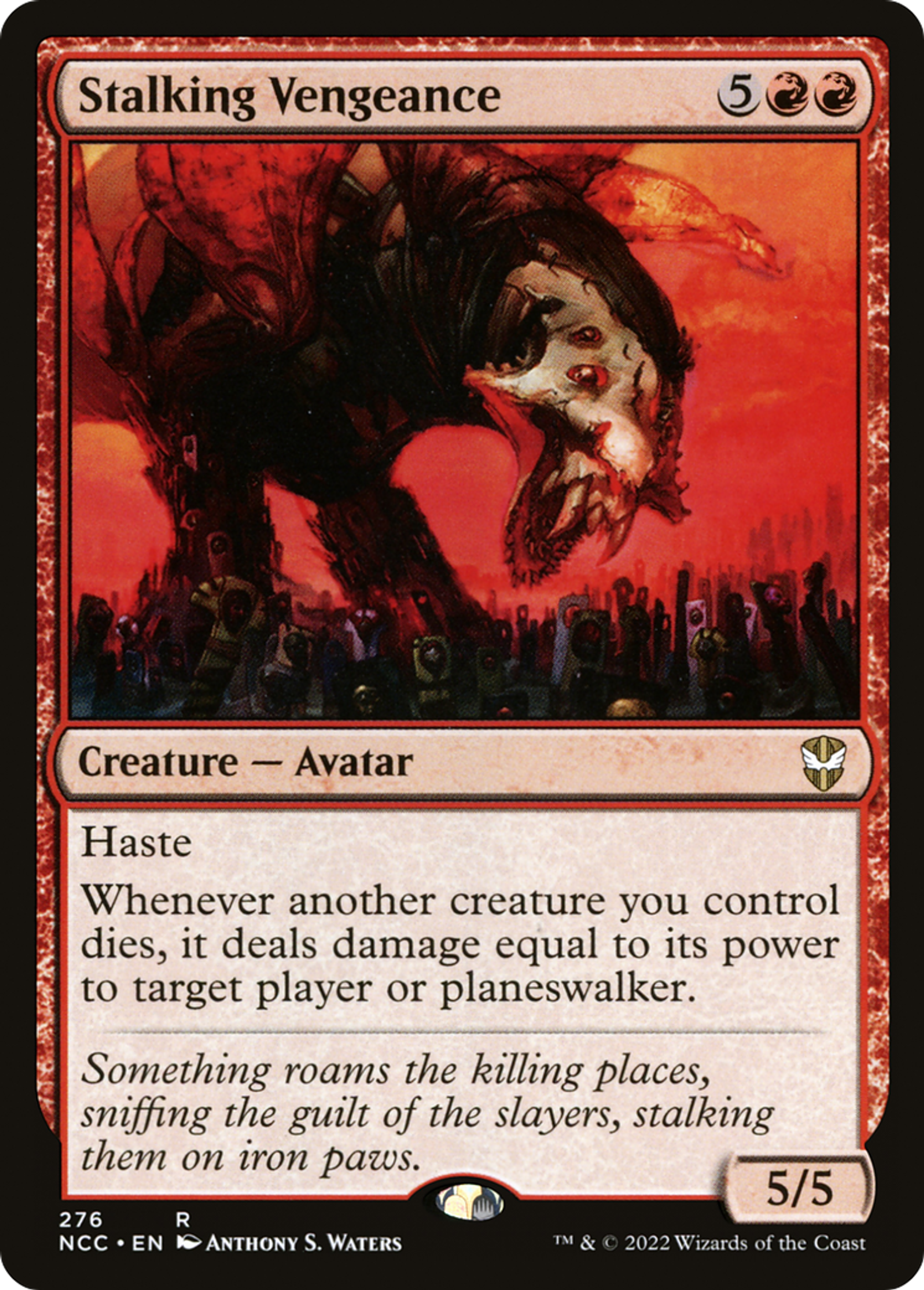 Stalking Vengeance — New Capenna Commander — Magic: The Gathering