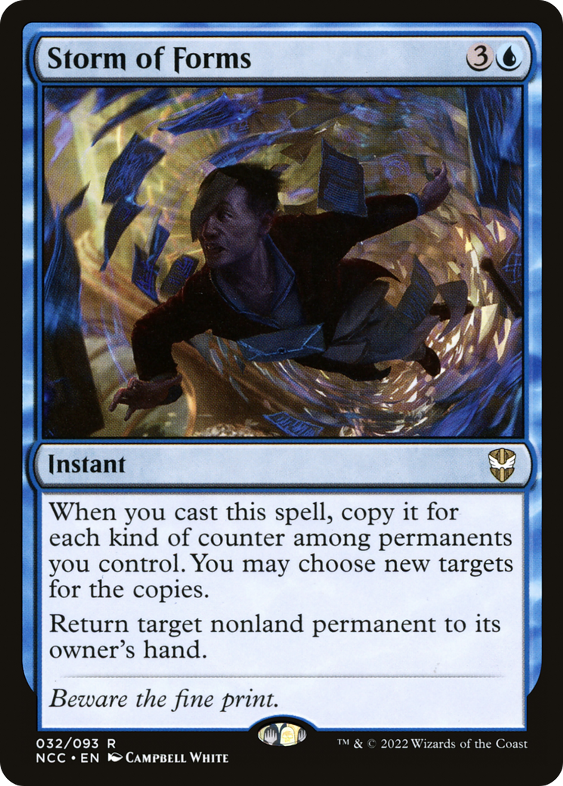 Storm of Forms — New Capenna Commander — Magic: The Gathering
