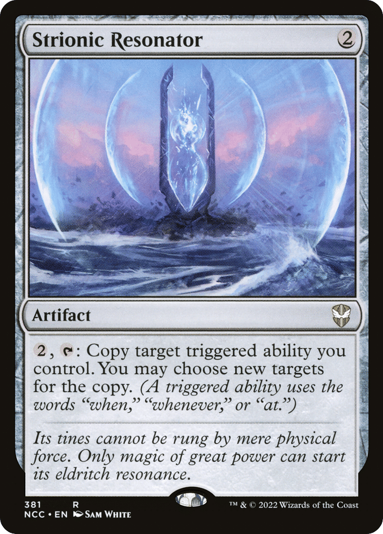 Strionic Resonator — New Capenna Commander — Magic: The Gathering