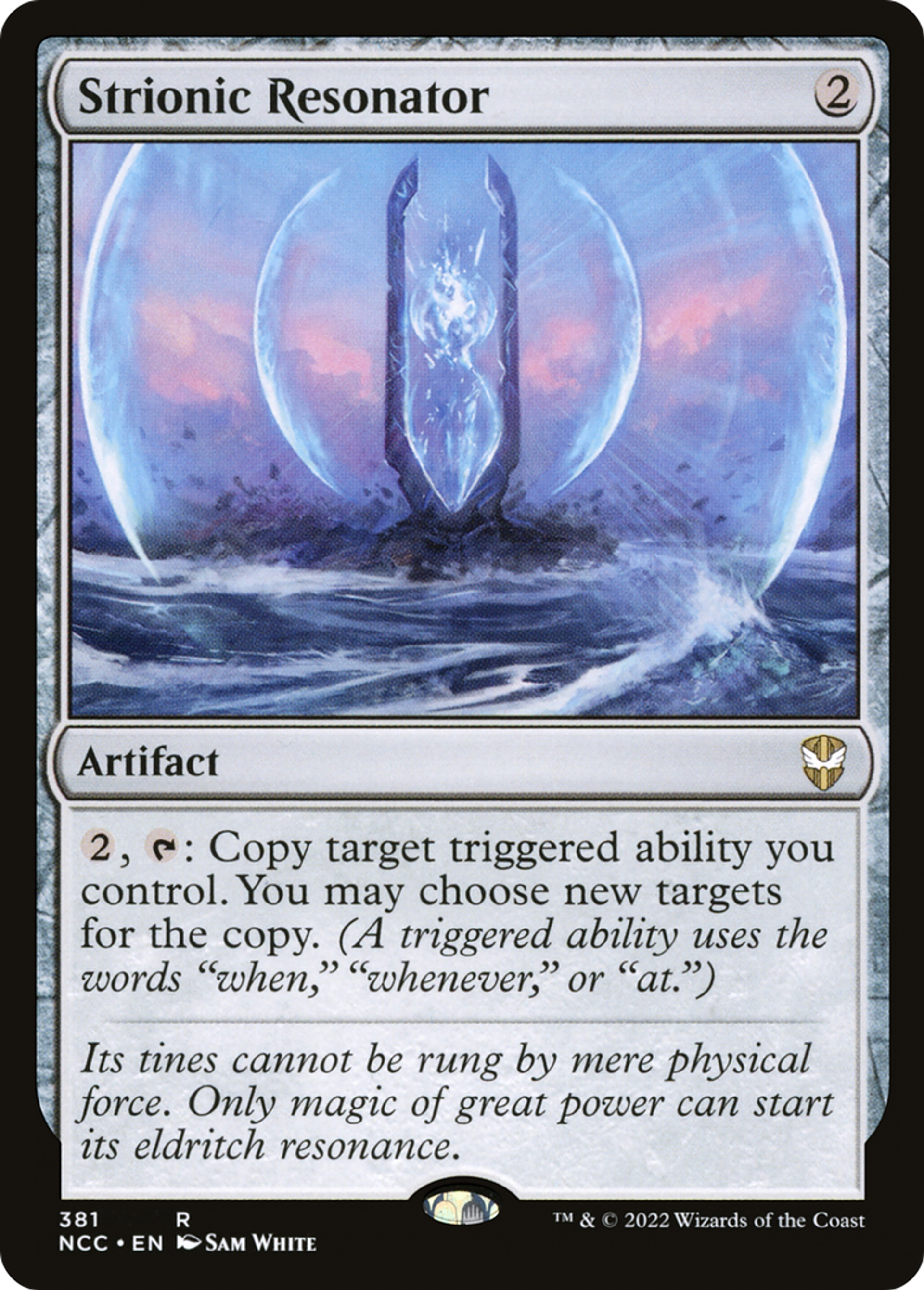 Strionic Resonator — New Capenna Commander — Magic: The Gathering