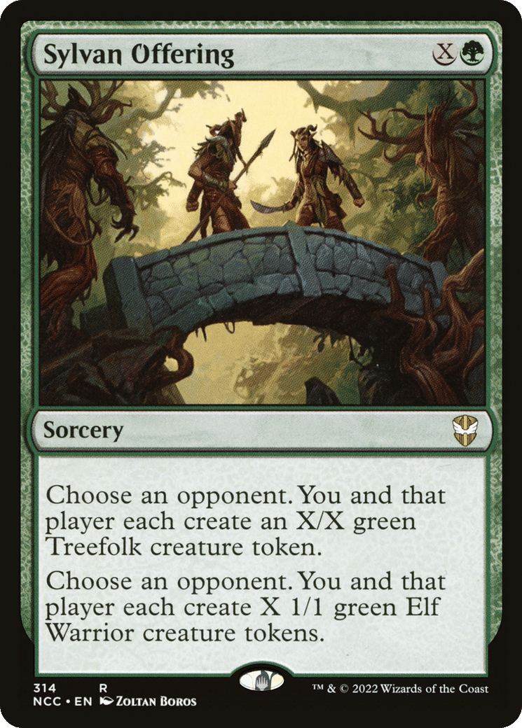Sylvan Offering — New Capenna Commander — Magic: The Gathering