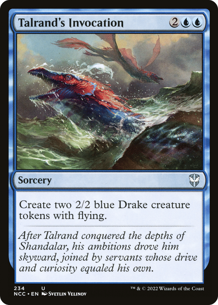 Talrand's Invocation — New Capenna Commander — Magic: The Gathering