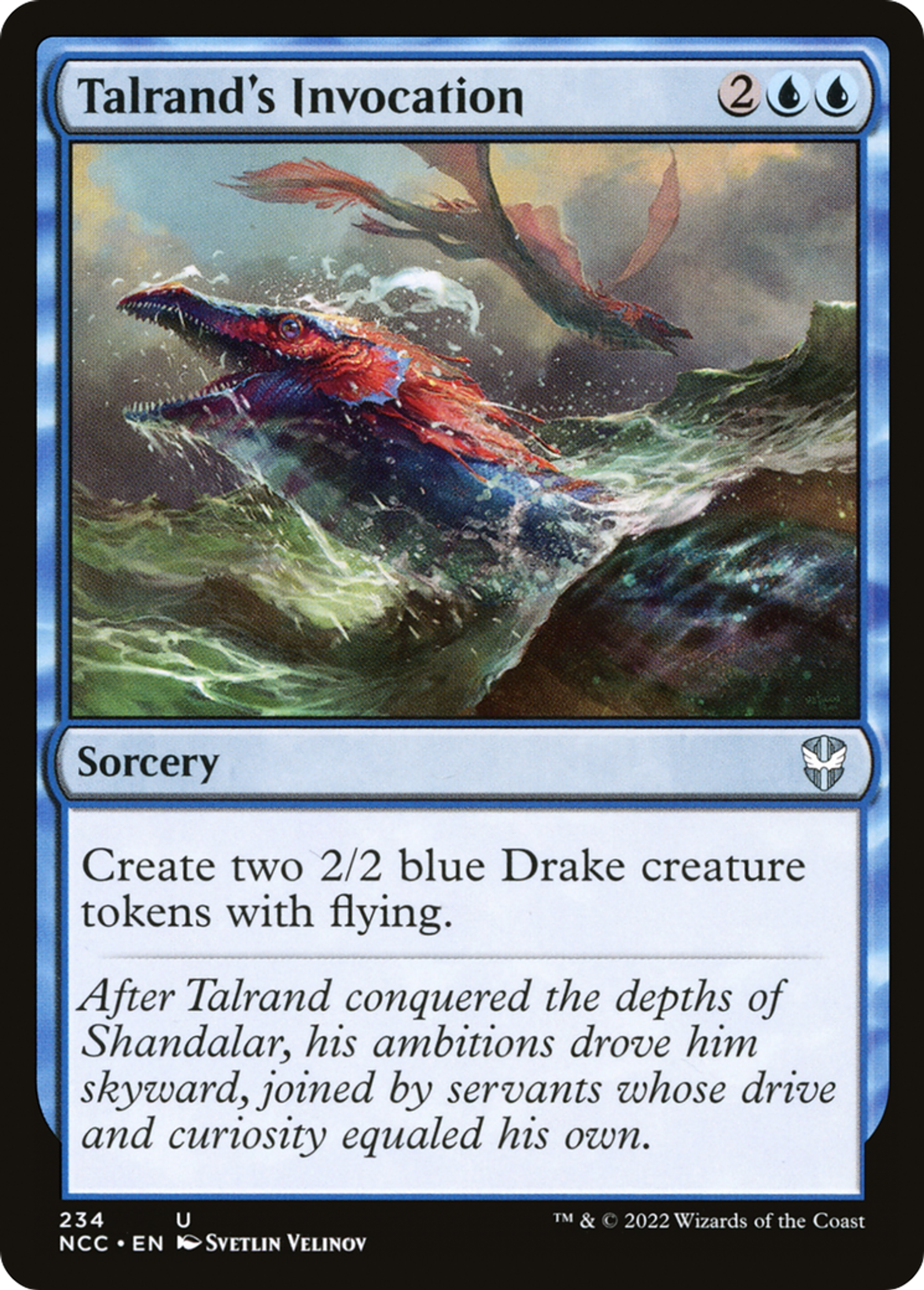 Talrand's Invocation — New Capenna Commander — Magic: The Gathering