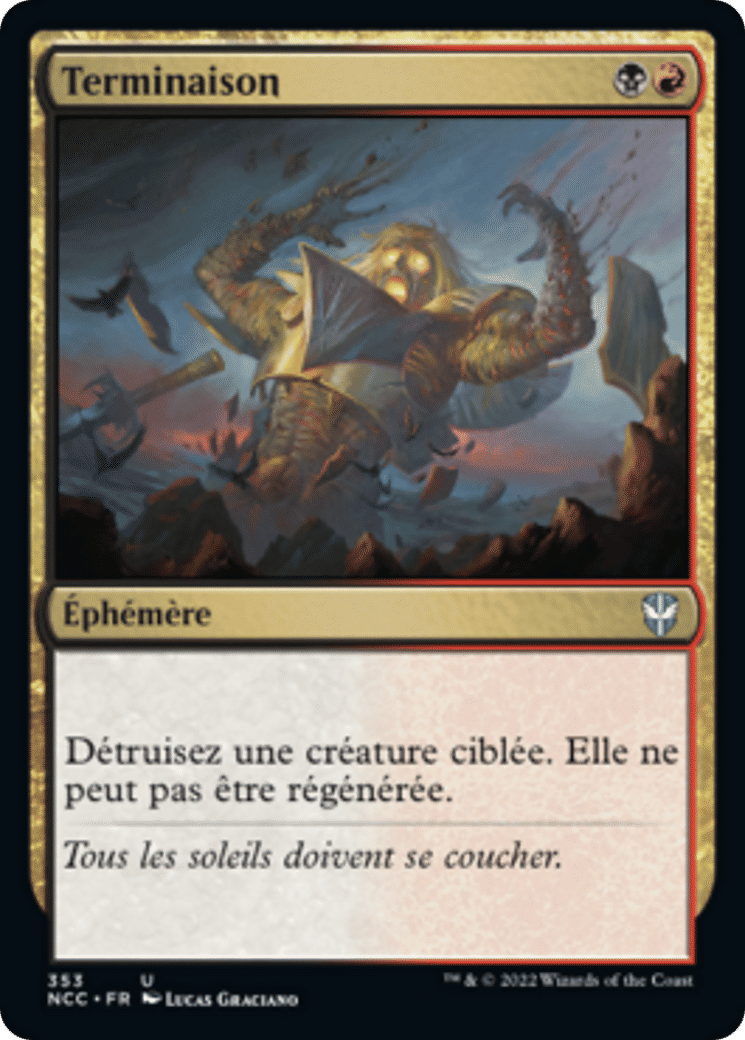 Terminaison — New Capenna Commander — Magic: The Gathering