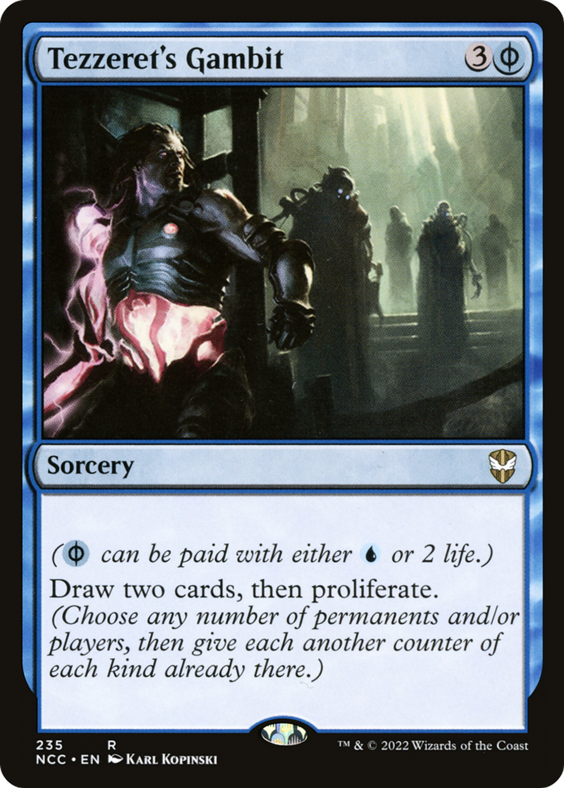 Tezzeret's Gambit — New Capenna Commander — Magic: The Gathering