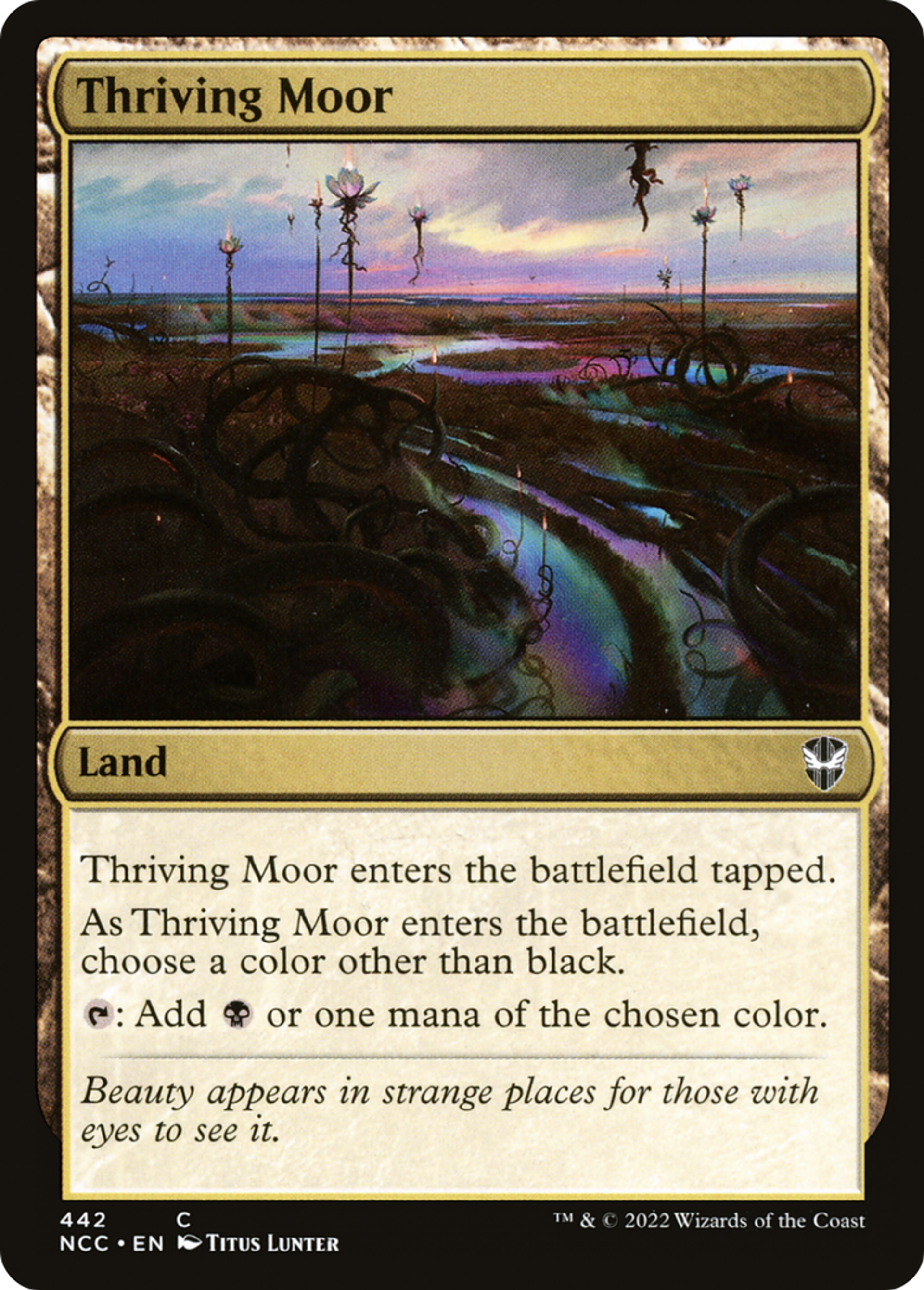 Thriving Moor — New Capenna Commander — Magic: The Gathering