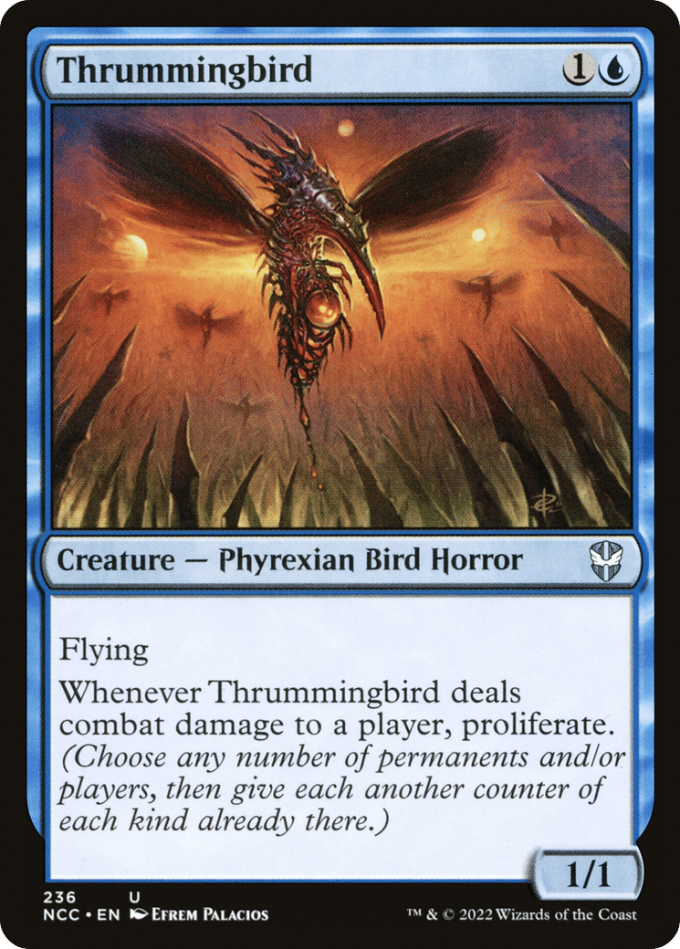 Thrummingbird — New Capenna Commander — Magic: The Gathering