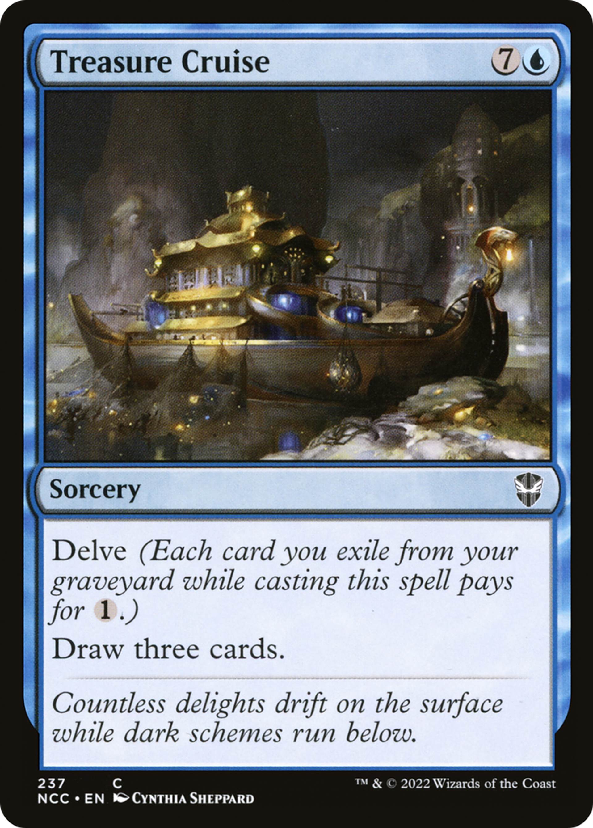 Treasure Cruise — New Capenna Commander — Magic: The Gathering