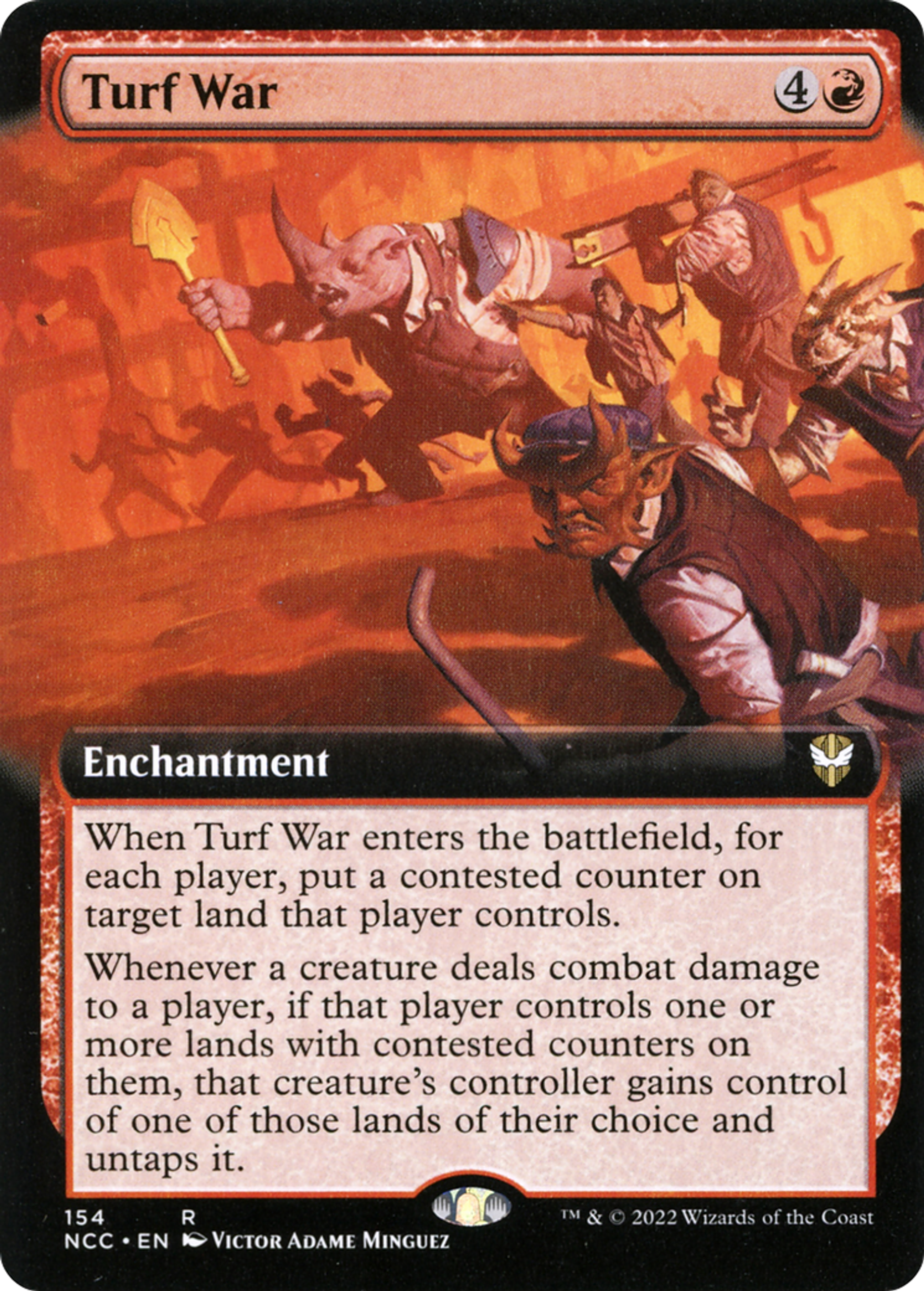 Turf War — New Capenna Commander — Magic: The Gathering