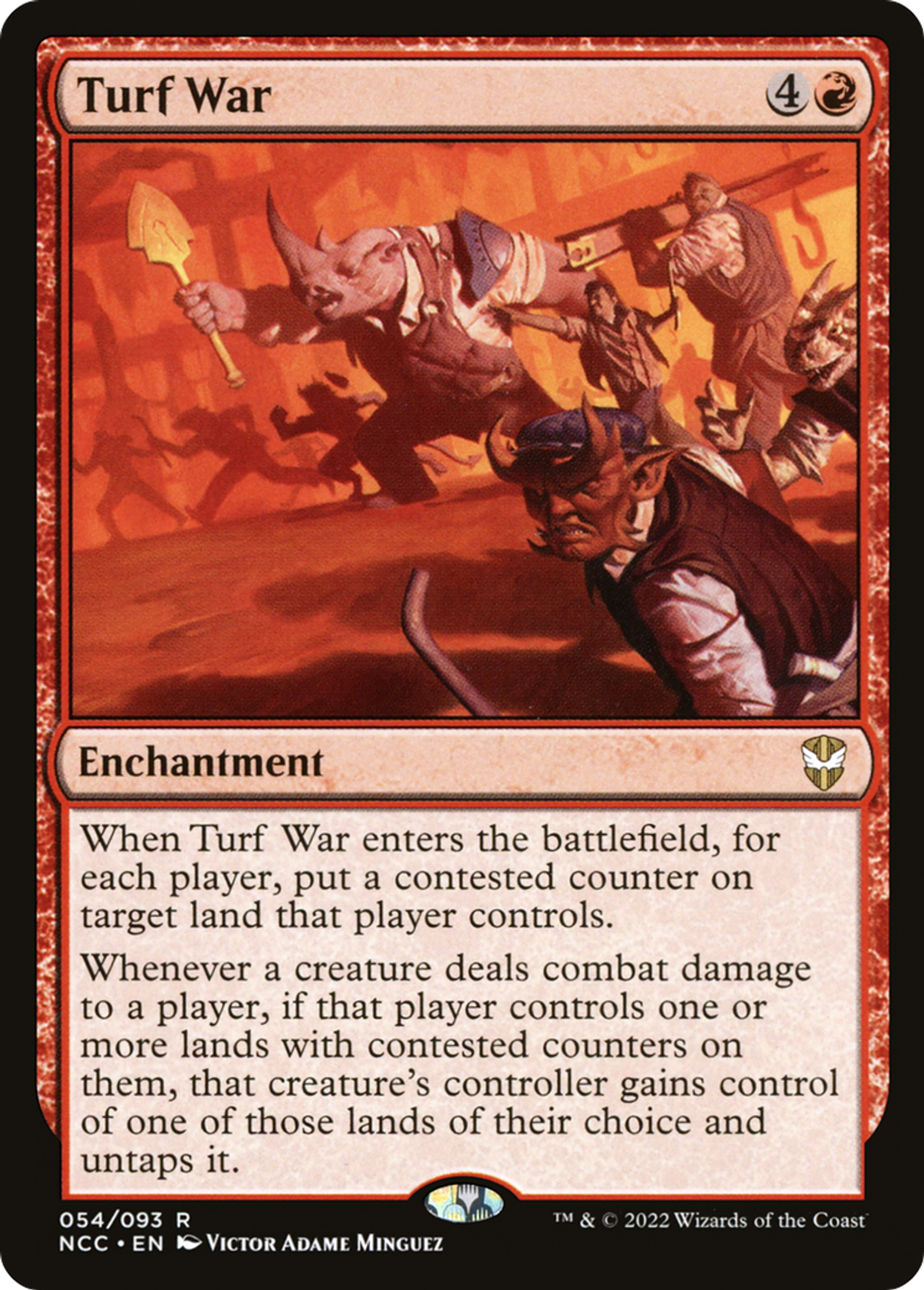 Turf War — New Capenna Commander — Magic: The Gathering