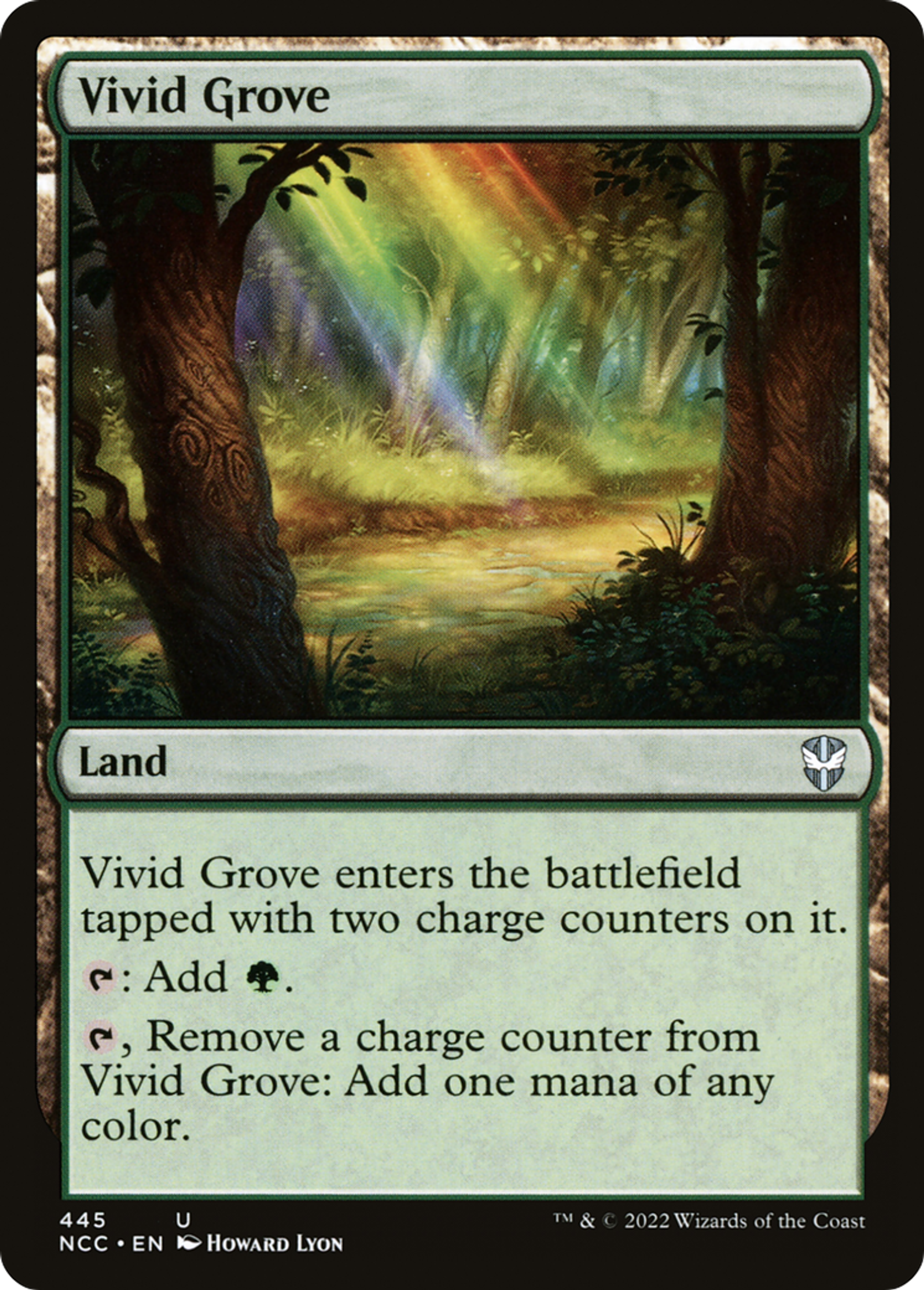 Vivid Grove — New Capenna Commander — Magic: The Gathering