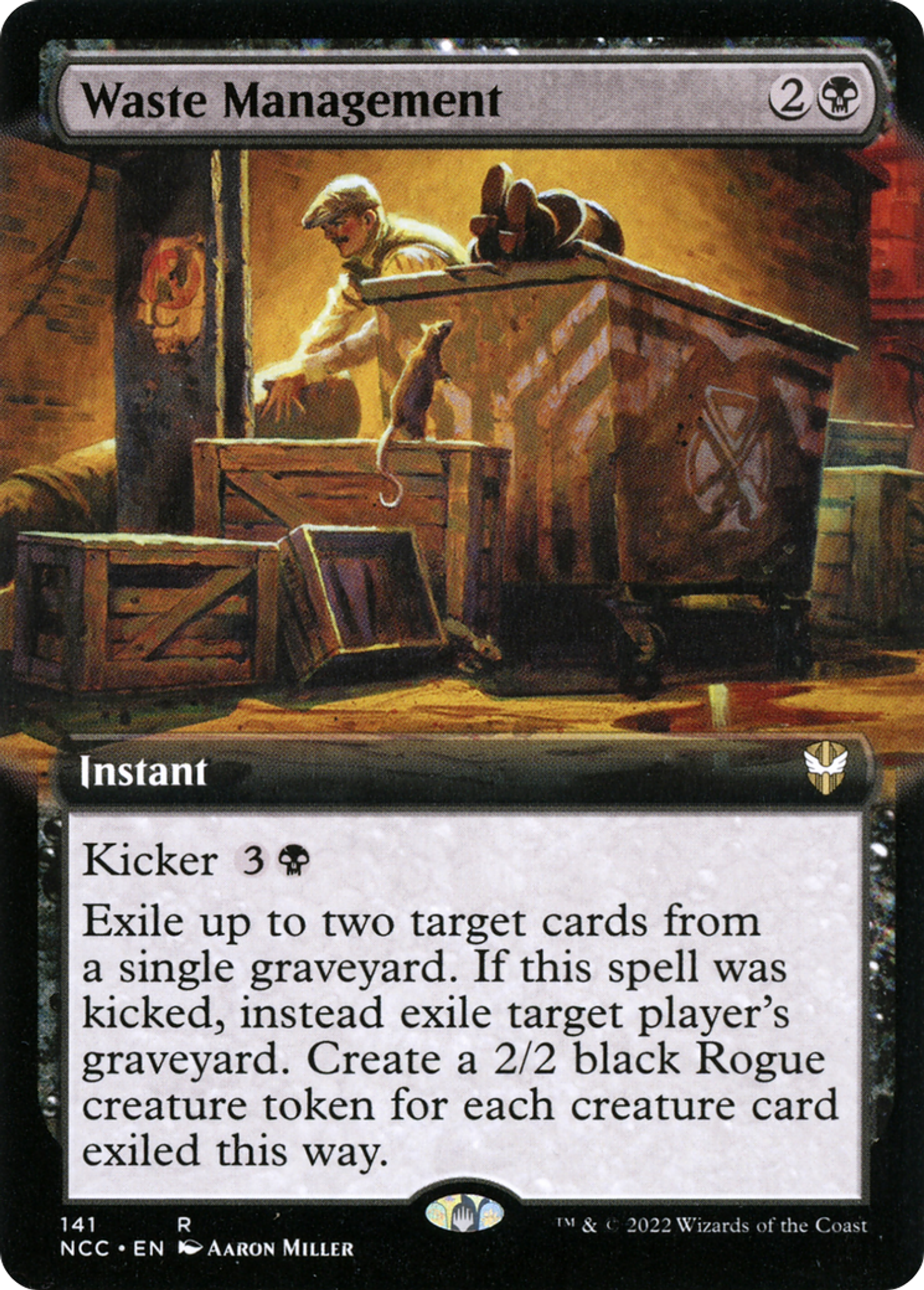 Waste Management — New Capenna Commander — Magic: The Gathering