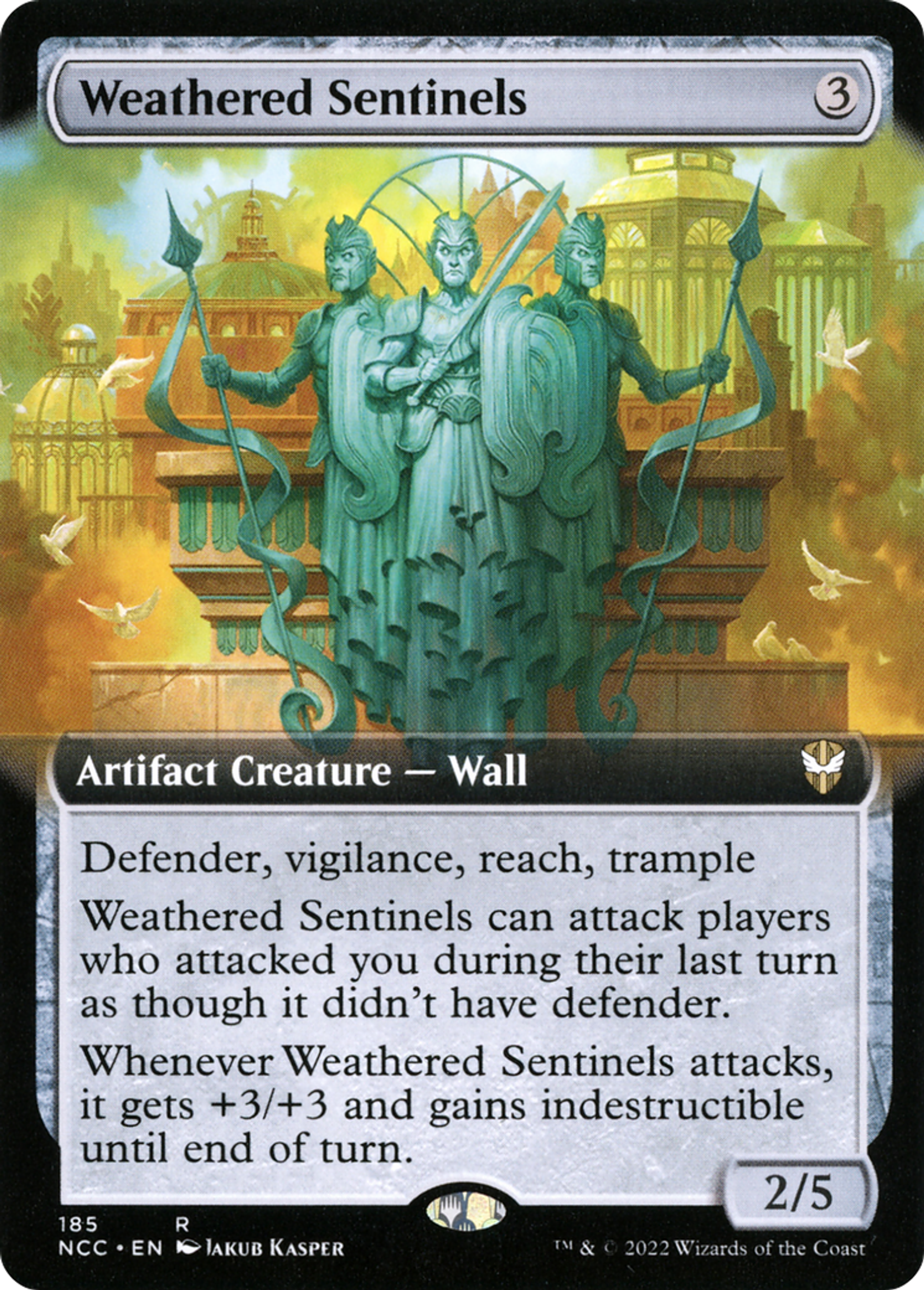 Weathered Sentinels — New Capenna Commander — Magic: The Gathering