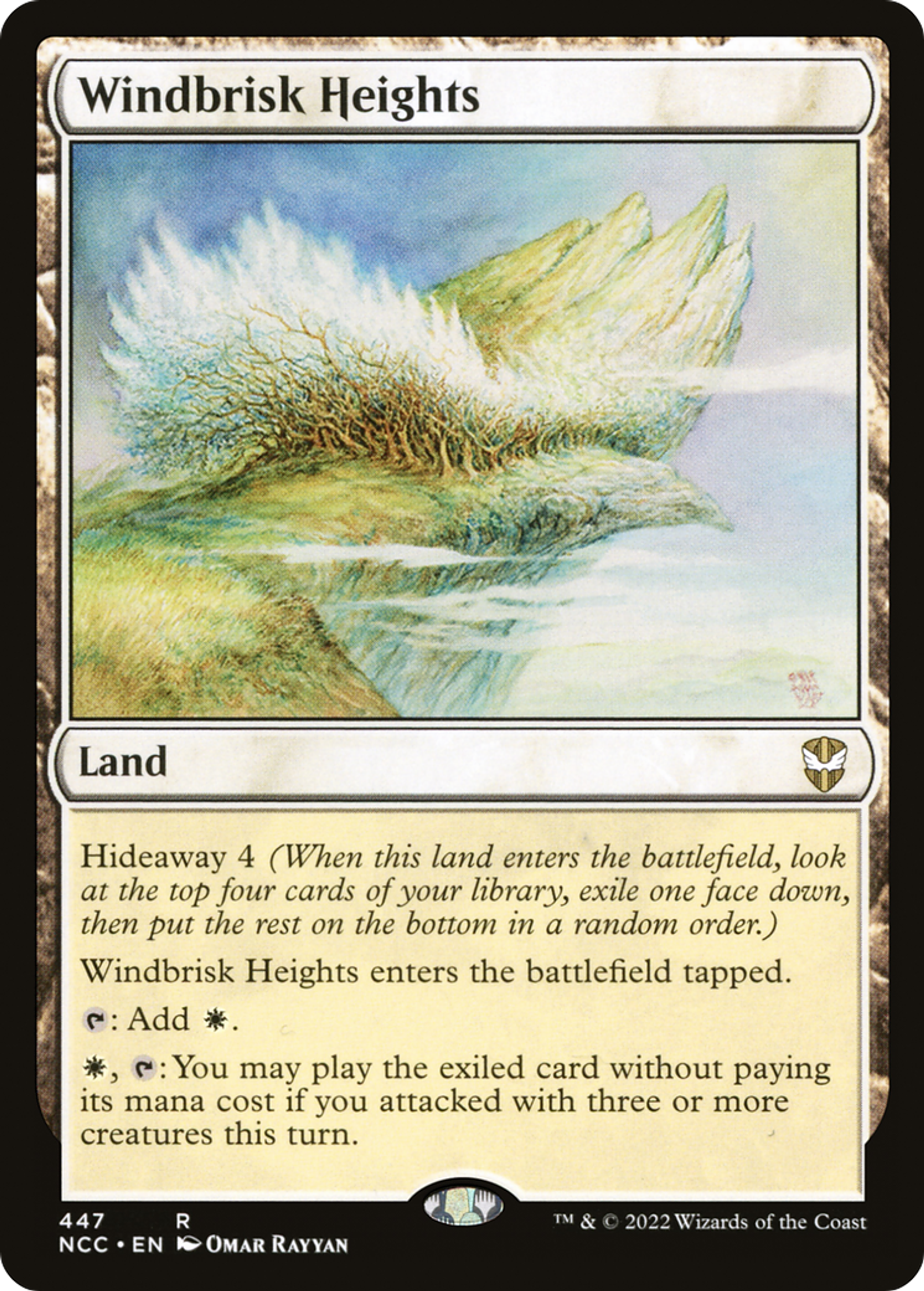 Windbrisk Heights — New Capenna Commander — Magic: The Gathering