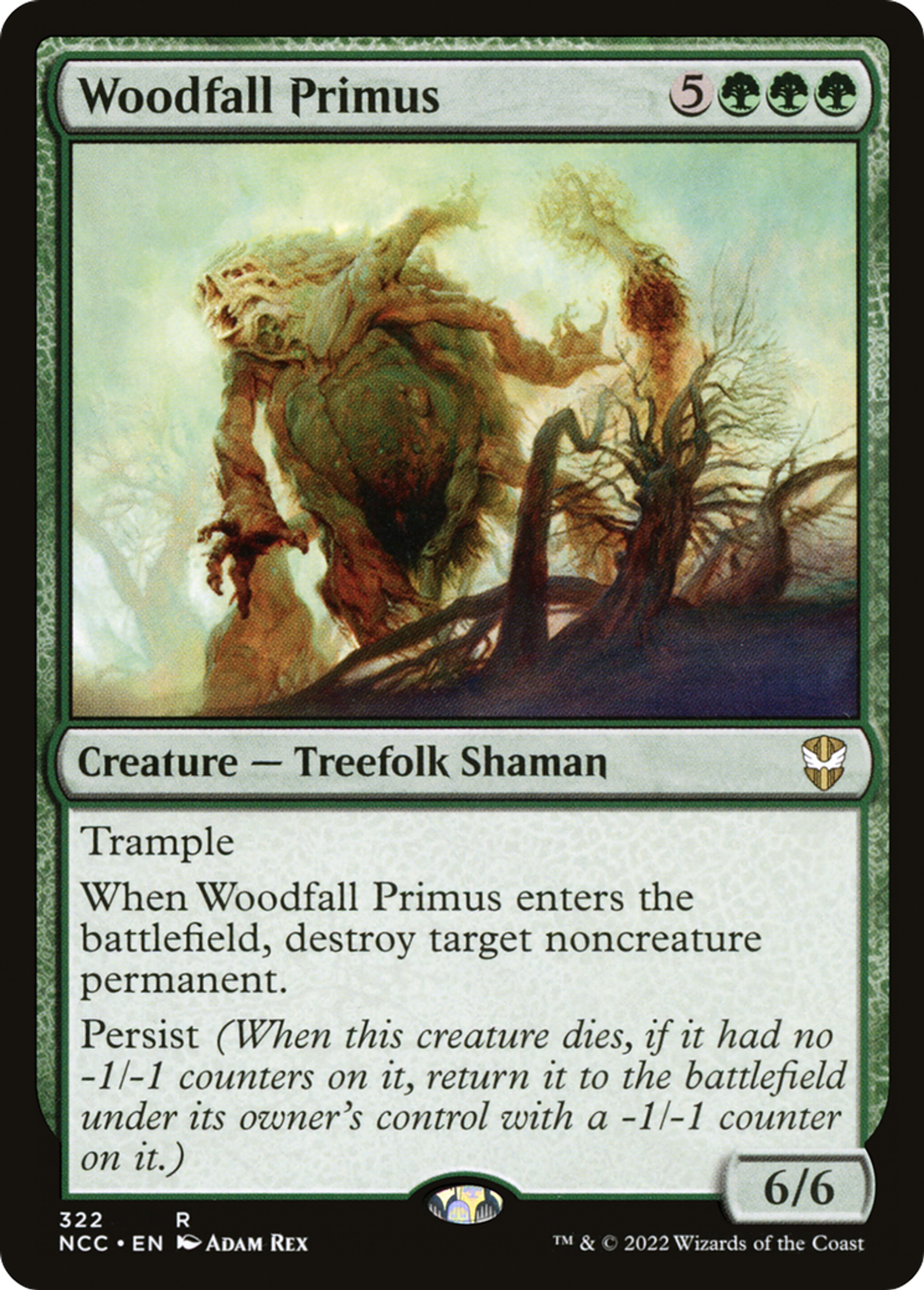 Woodfall Primus — New Capenna Commander — Magic: The Gathering