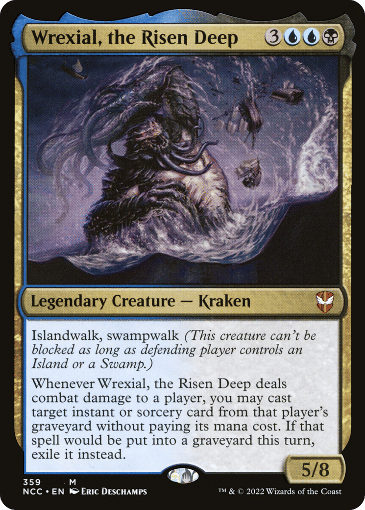 Wrexial, the Risen Deep — New Capenna Commander — Magic: The Gathering