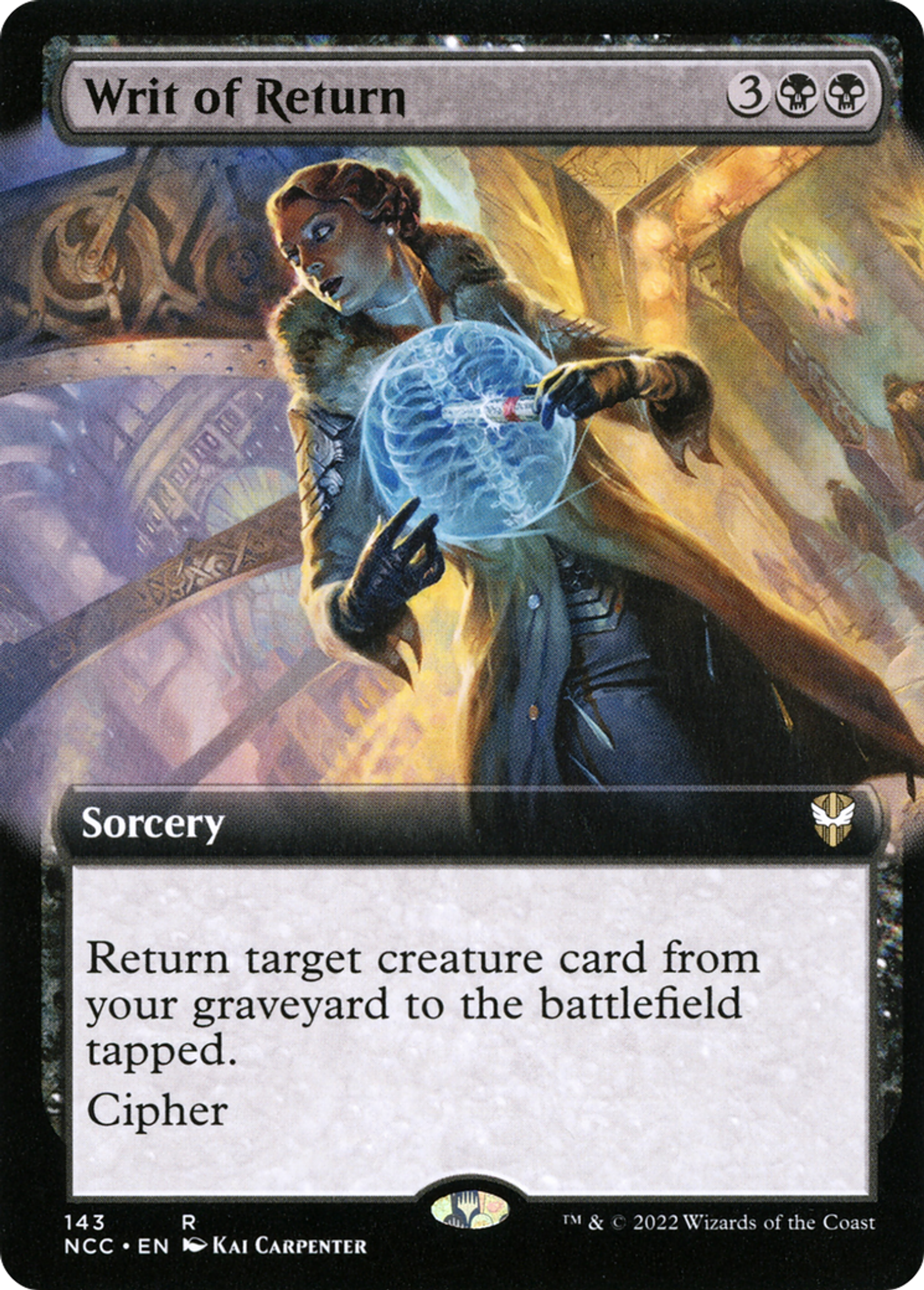 Writ of Return — New Capenna Commander — Magic: The Gathering