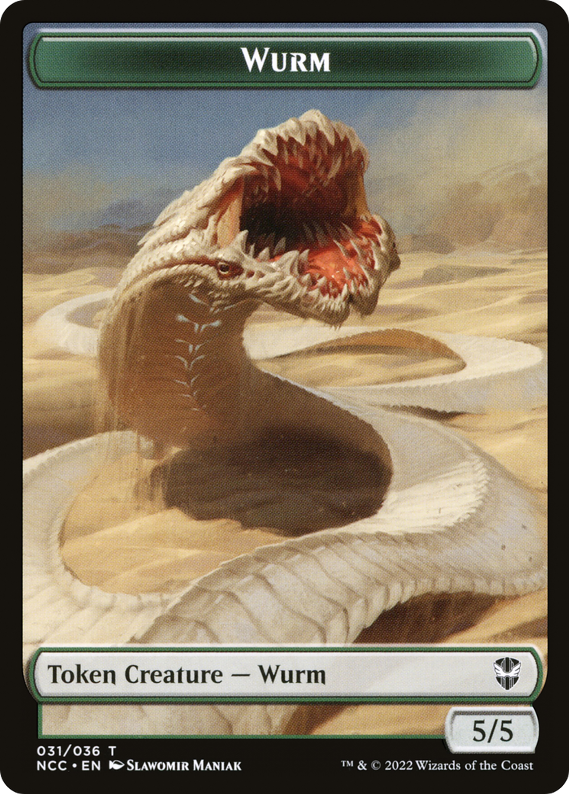 Wurm — New Capenna Commander — Magic: The Gathering